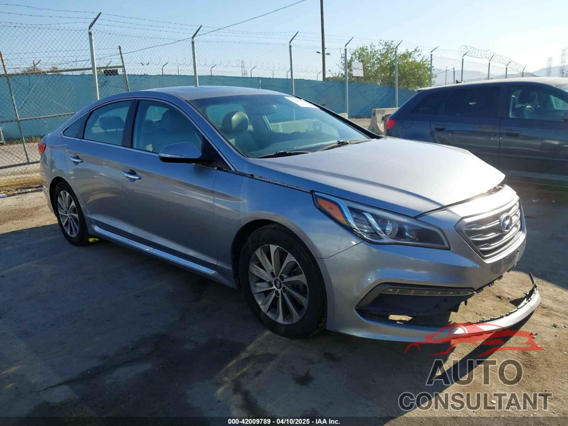 HYUNDAI SONATA 2017 - 5NPE34AF3HH471467
