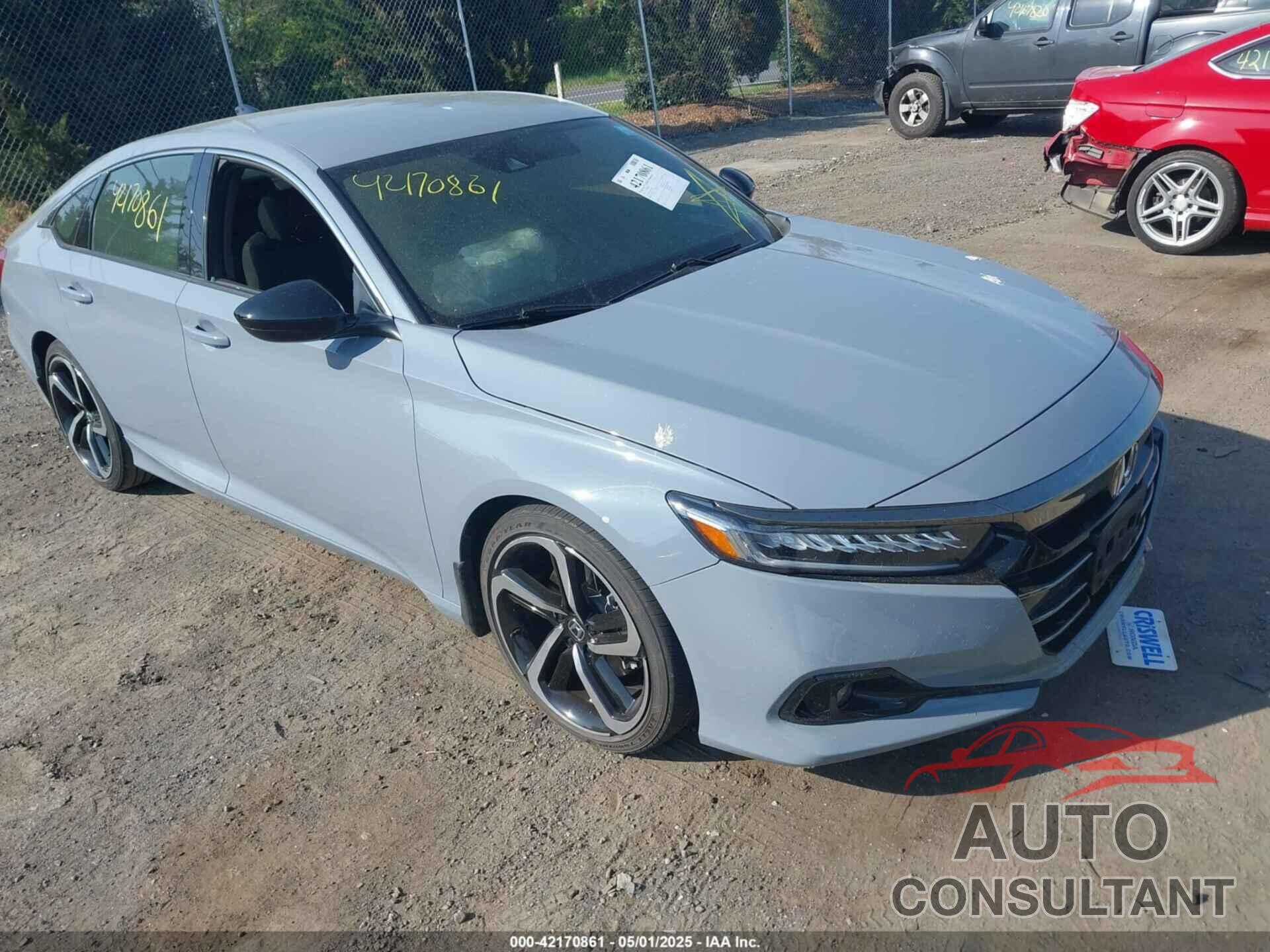 HONDA ACCORD 2022 - 1HGCV1F49NA120090