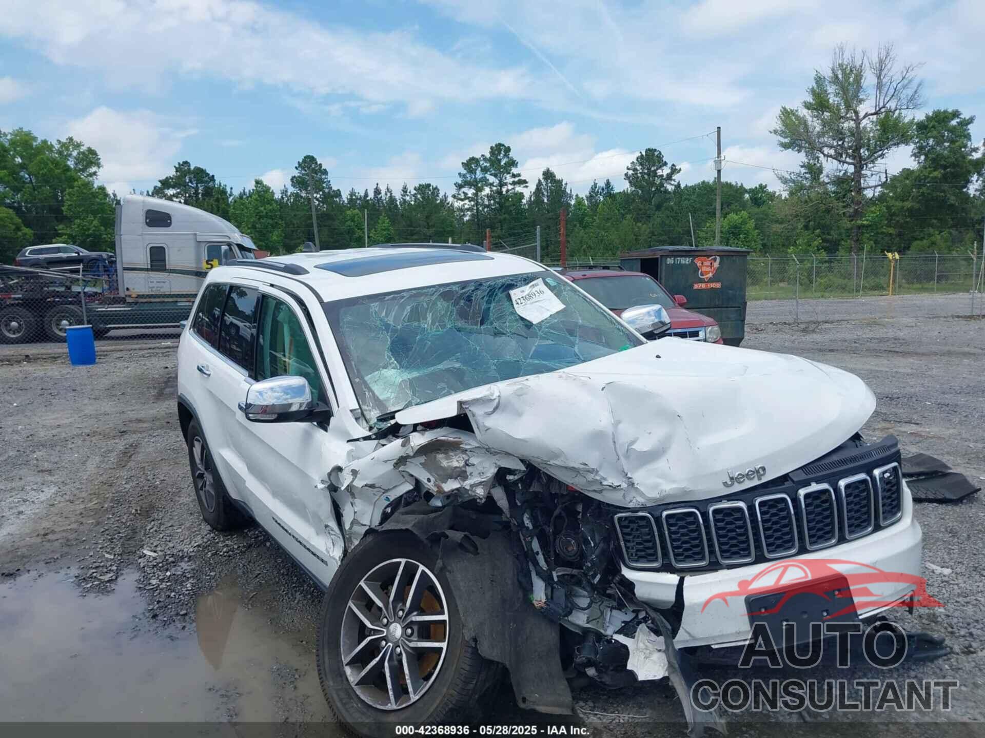 JEEP GRAND CHEROKEE 2017 - 1C4RJFBGXHC845272