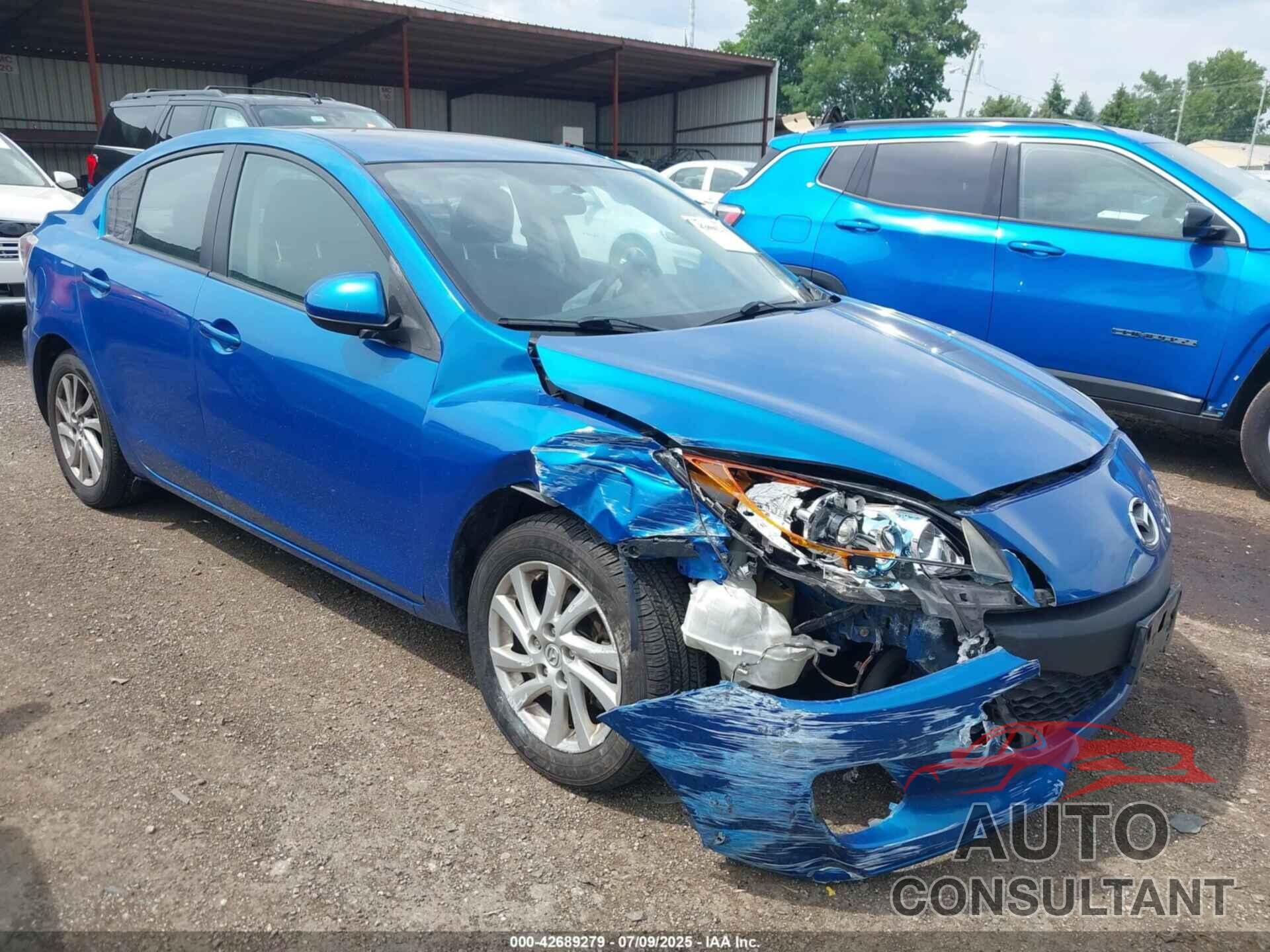 MAZDA MAZDA3 2012 - JM1BL1V84C1698874