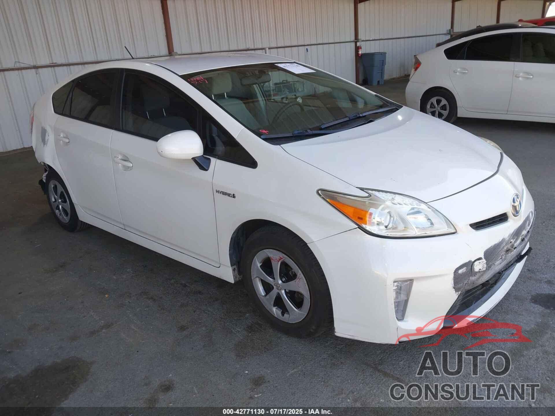 TOYOTA PRIUS 2014 - JTDKN3DU2E0382130