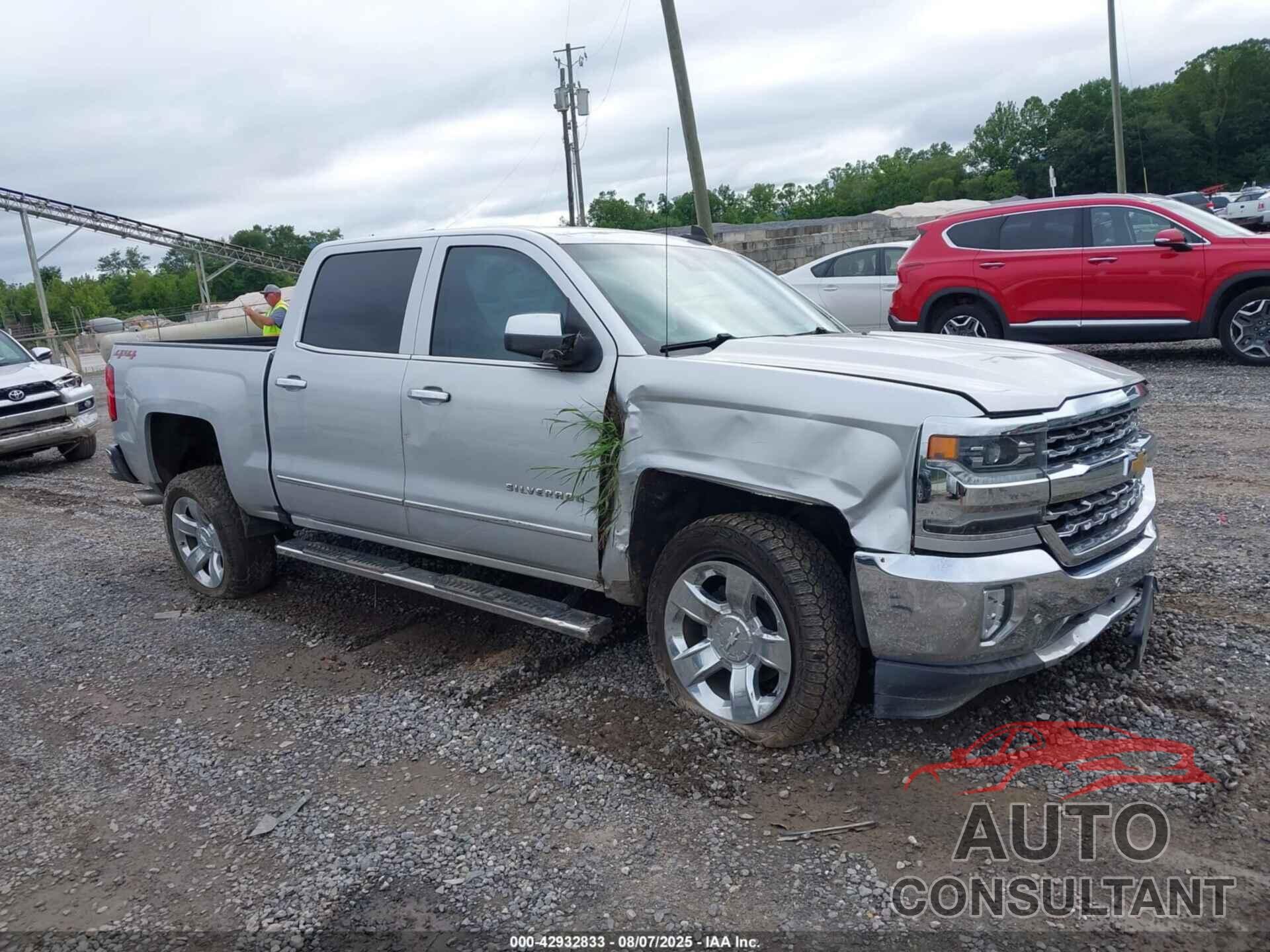 CHEVROLET SILVERADO 1500 2018 - 3GCUKSECXJG222844