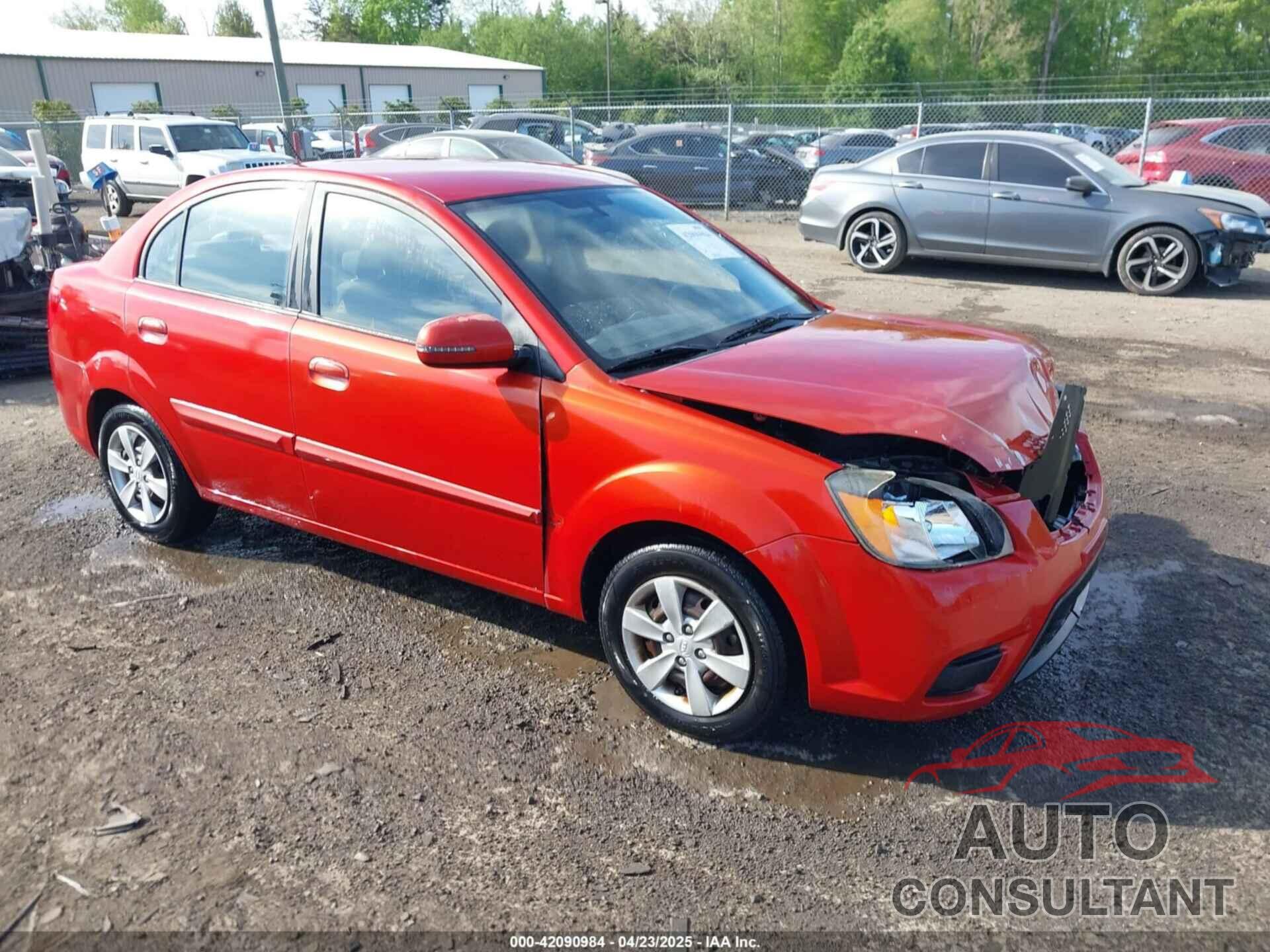 KIA RIO 2011 - KNADH4A32B6926553