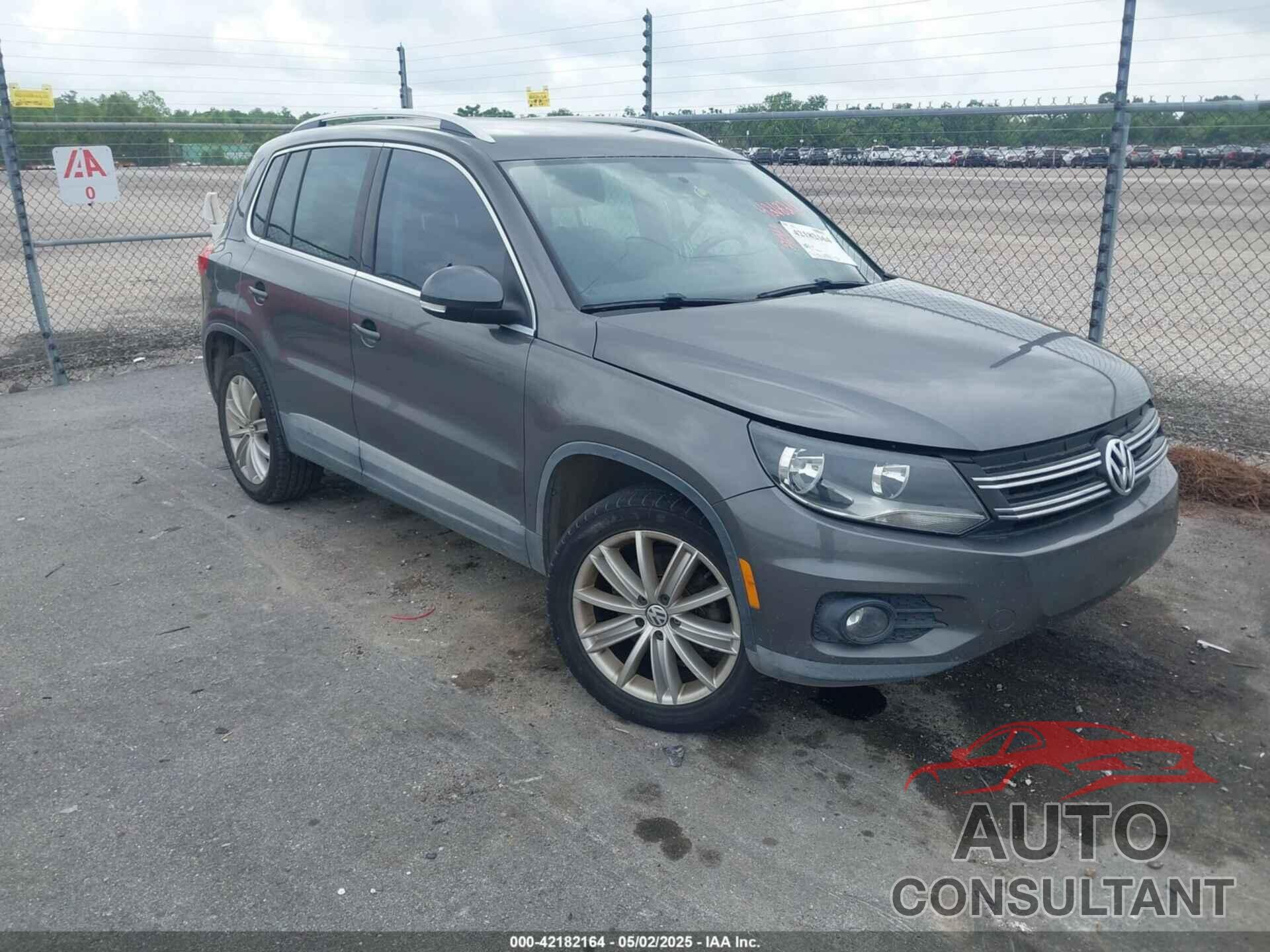 VOLKSWAGEN TIGUAN 2013 - WVGAV3AX5DW614429