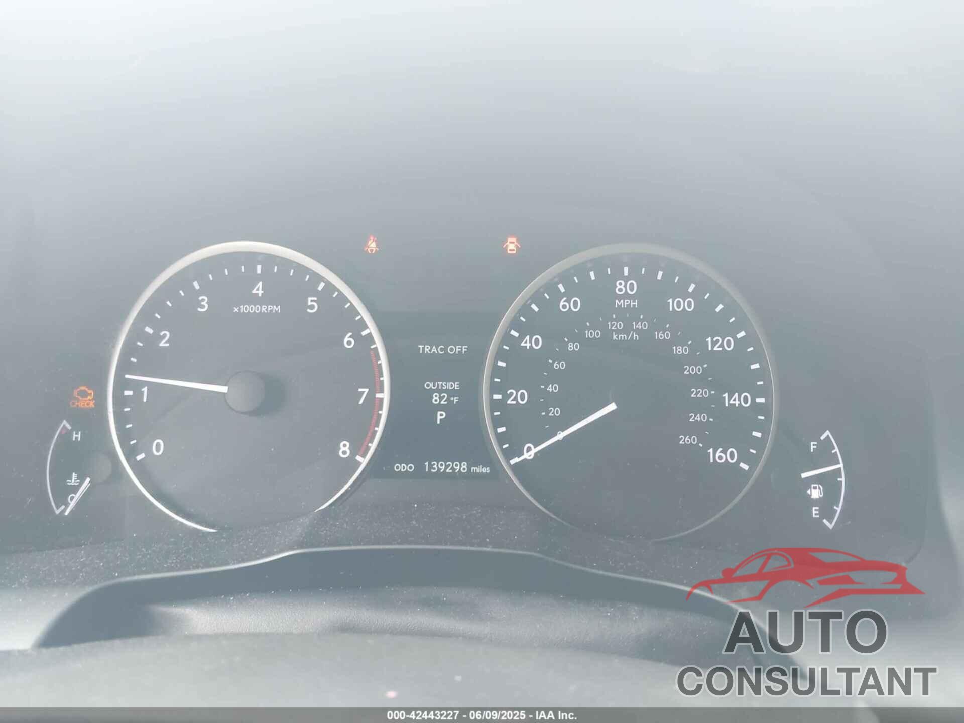 LEXUS ES 350 2013 - JTHBK1GG1D2032959