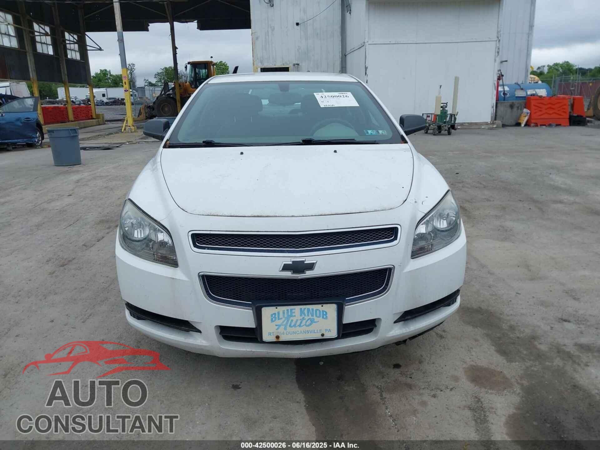 CHEVROLET MALIBU 2012 - 1G1ZA5E00CF167009