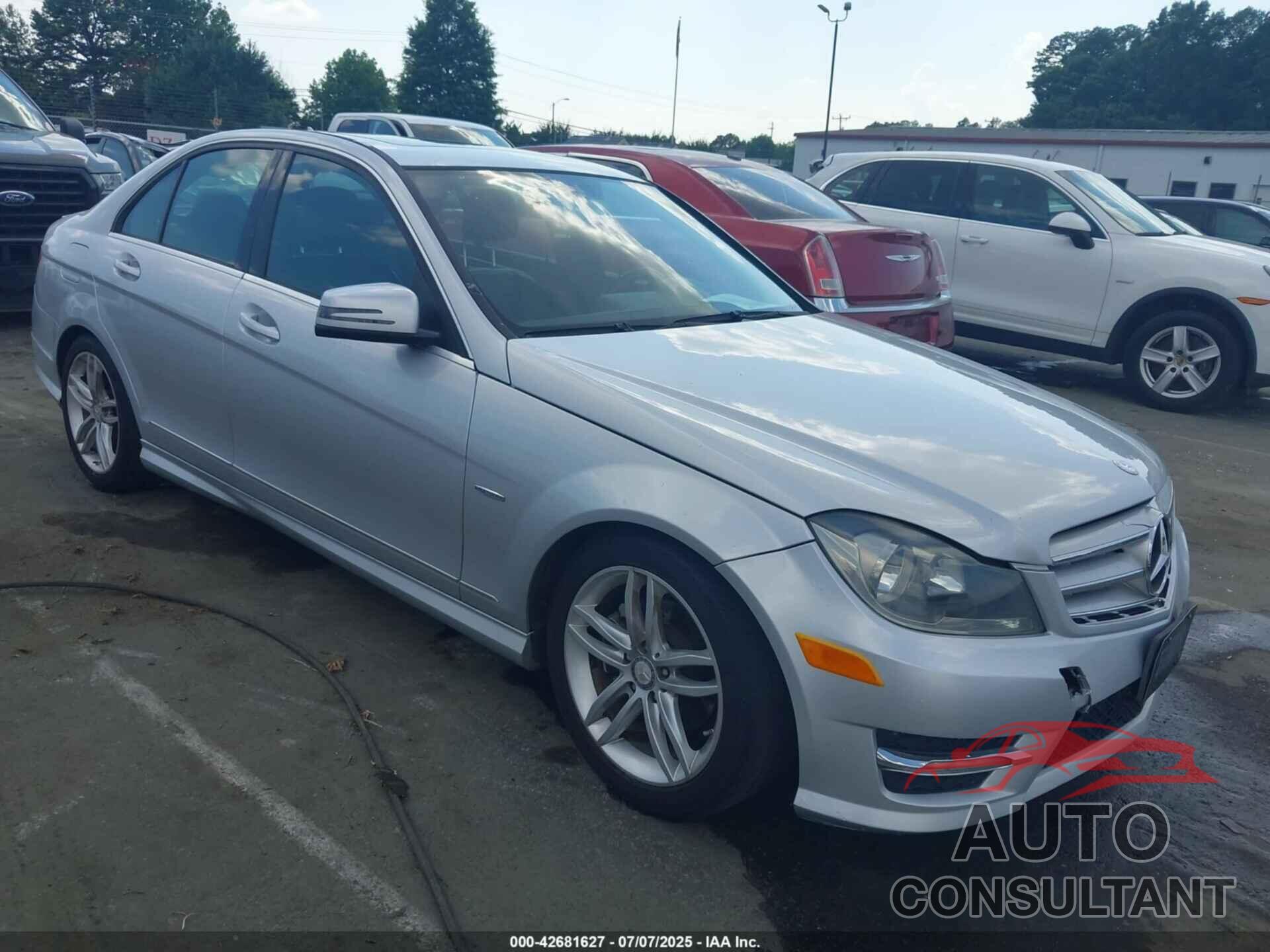 MERCEDES-BENZ C 250 2012 - WDDGF4HB7CA628457