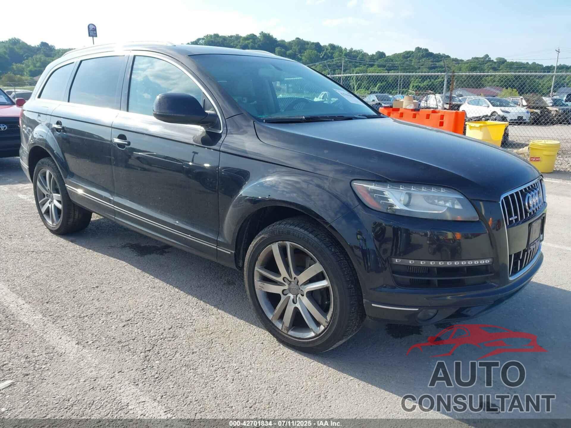 AUDI Q7 2013 - WA1VMAFE1DD013710