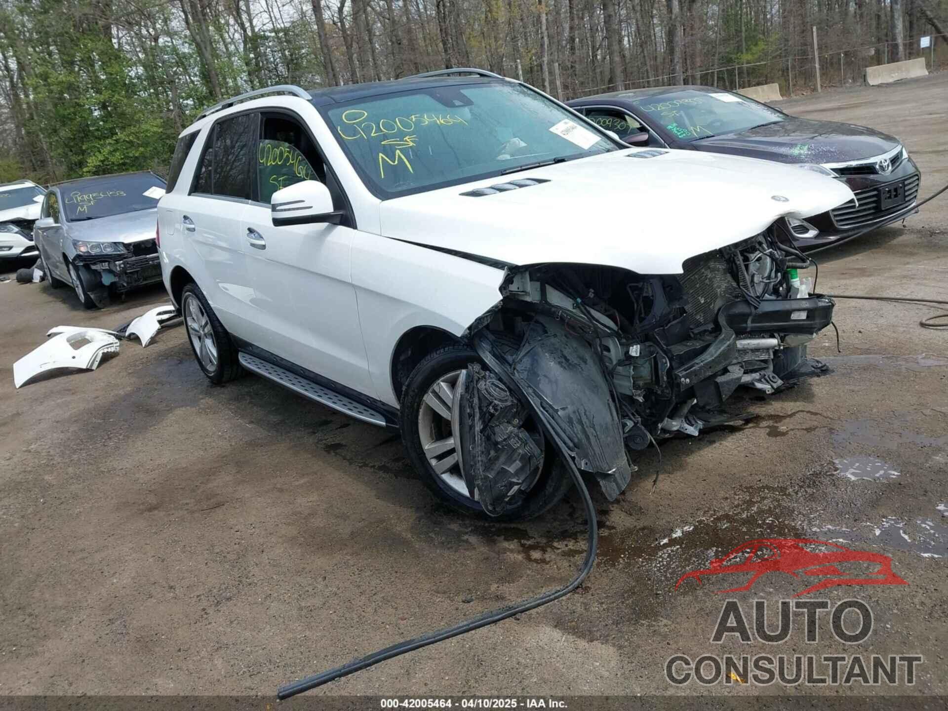 MERCEDES-BENZ ML 350 2014 - 4JGDA5HB2EA345190