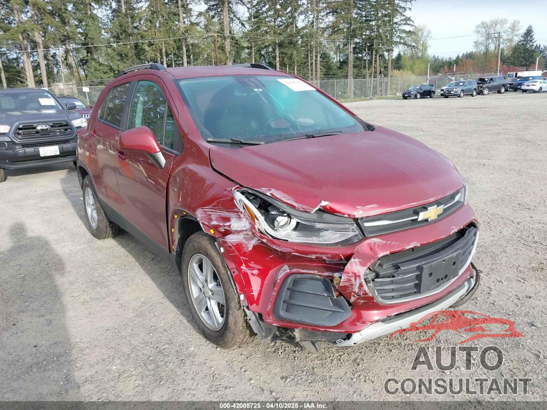 CHEVROLET TRAX 2021 - KL7CJLSM6MB372946