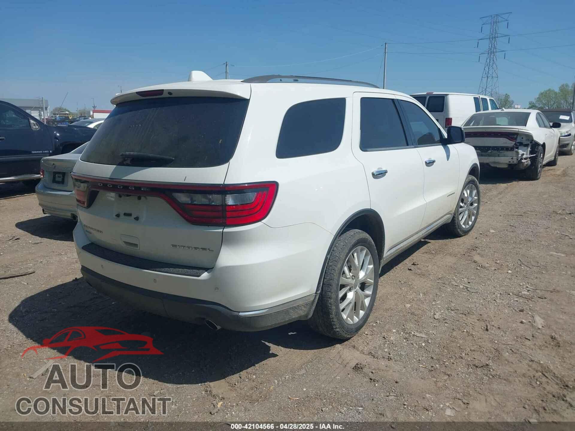 DODGE DURANGO 2015 - 1C4RDJEG2FC723492