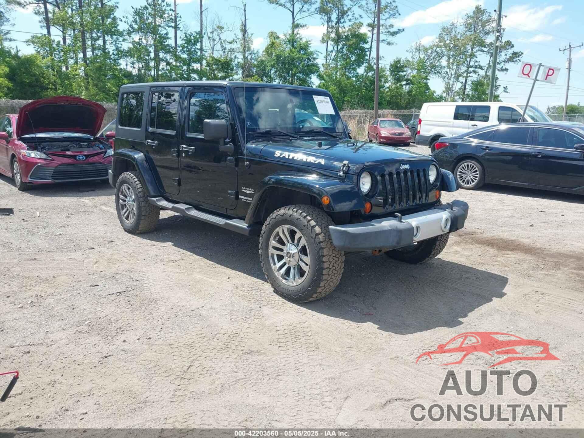 JEEP WRANGLER UNLIMITED 2013 - 1C4BJWEG0DL562905