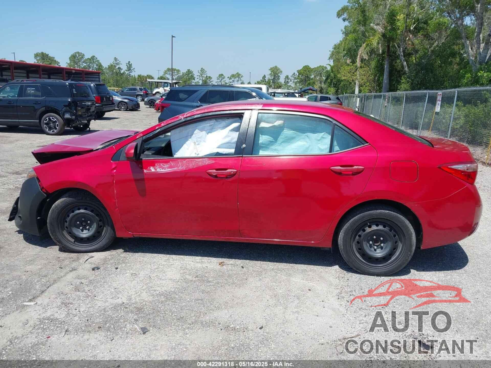TOYOTA COROLLA 2017 - 2T1BURHE0HC930063