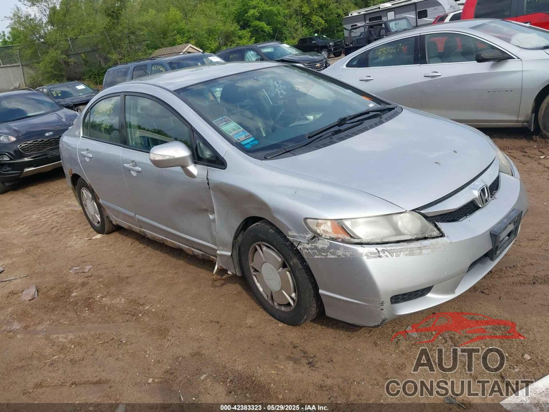 HONDA CIVIC HYBRID 2009 - JHMFA36269S016186