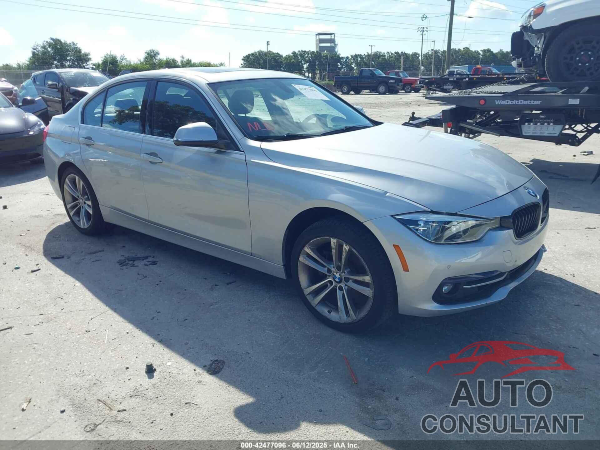 BMW 330I 2017 - WBA8B9G36HNU53519
