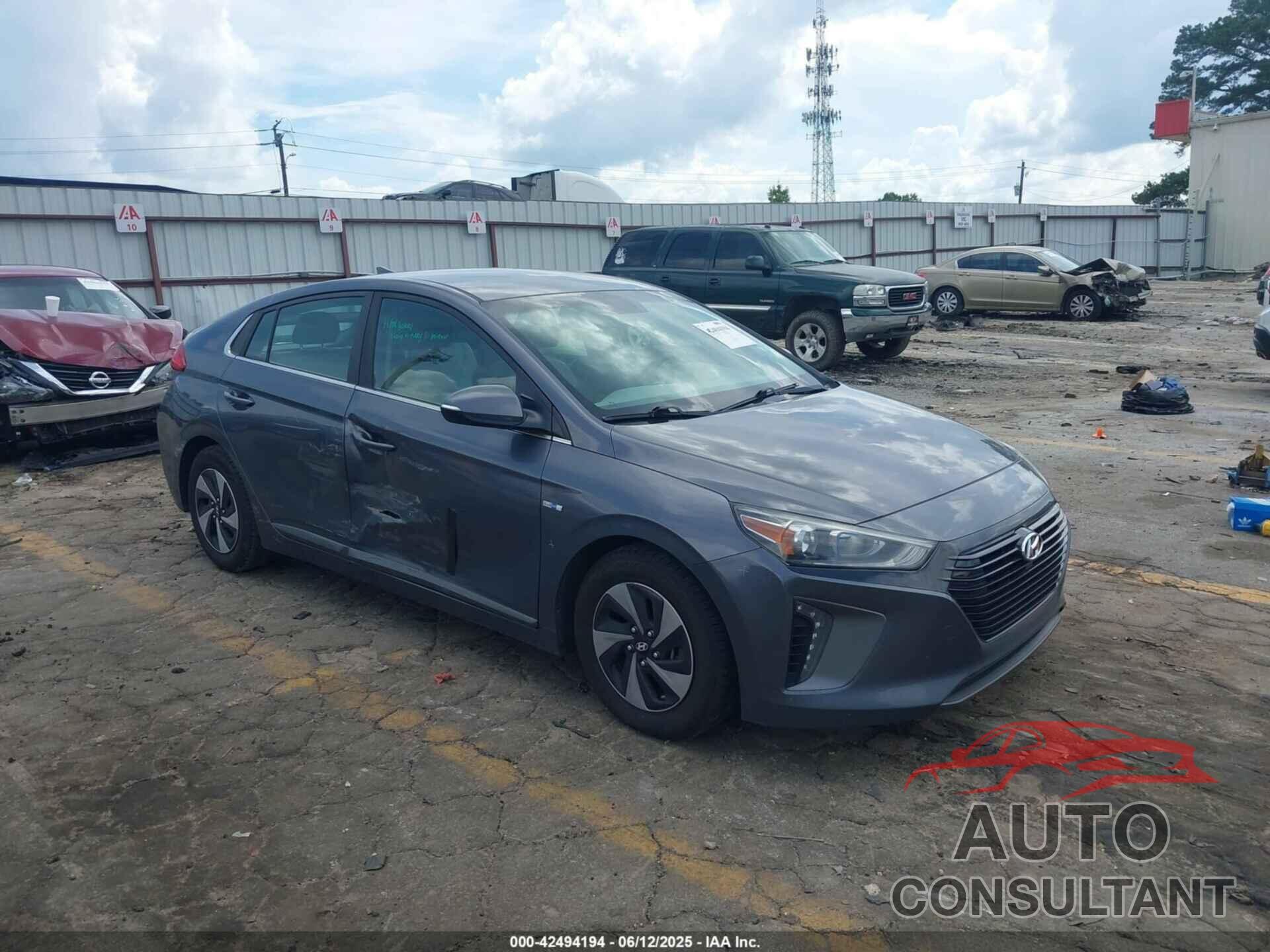 HYUNDAI IONIQ HYBRID 2017 - KMHC75LC0HU047704