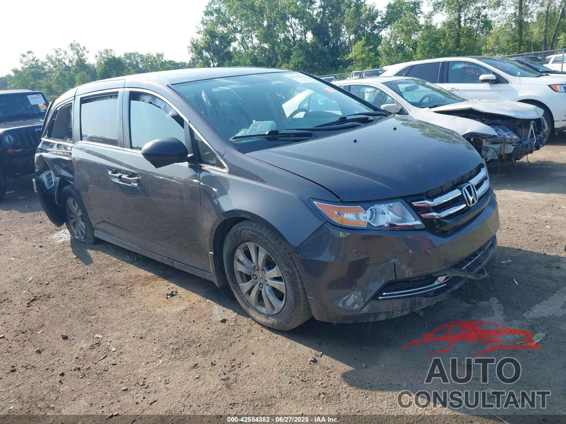 HONDA ODYSSEY 2016 - 5FNRL5H39GB046416