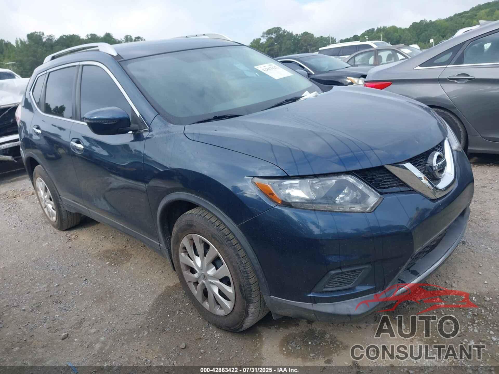 NISSAN ROGUE 2016 - KNMAT2MT0GP724025