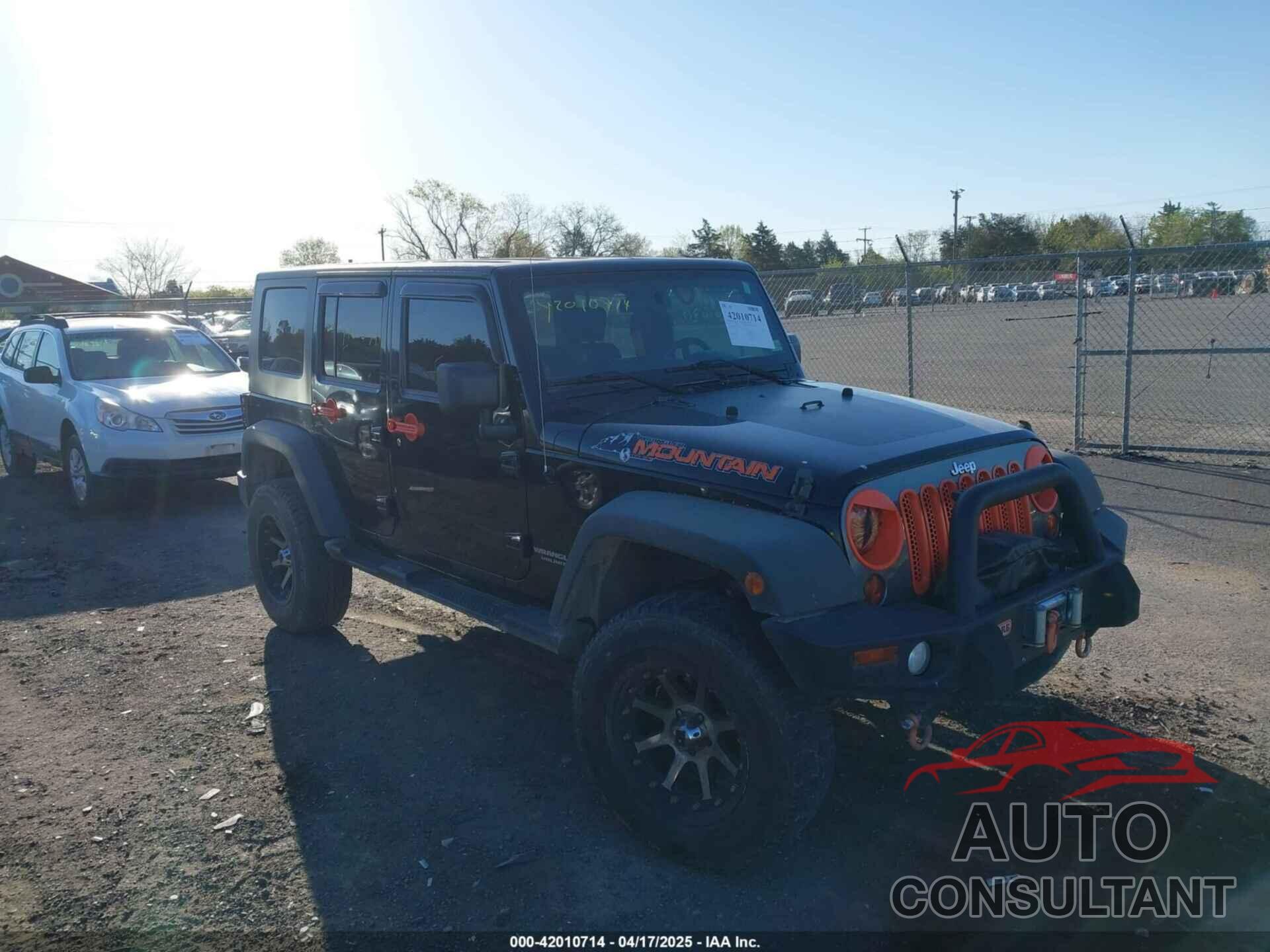 JEEP WRANGLER UNLIMITED 2010 - 1J4BA3H17AL219679
