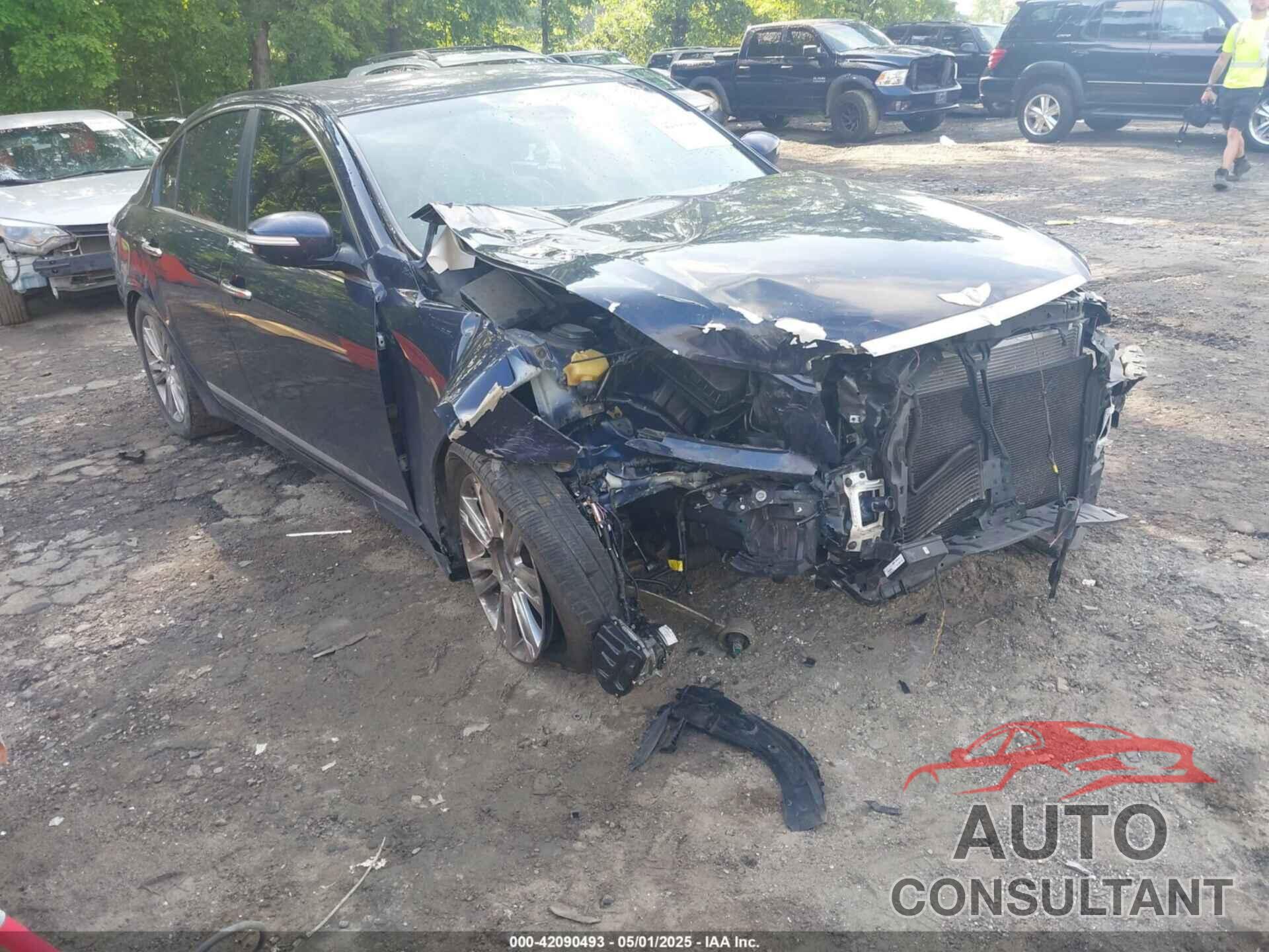HYUNDAI GENESIS 2010 - KMHGC4DF0AU111049