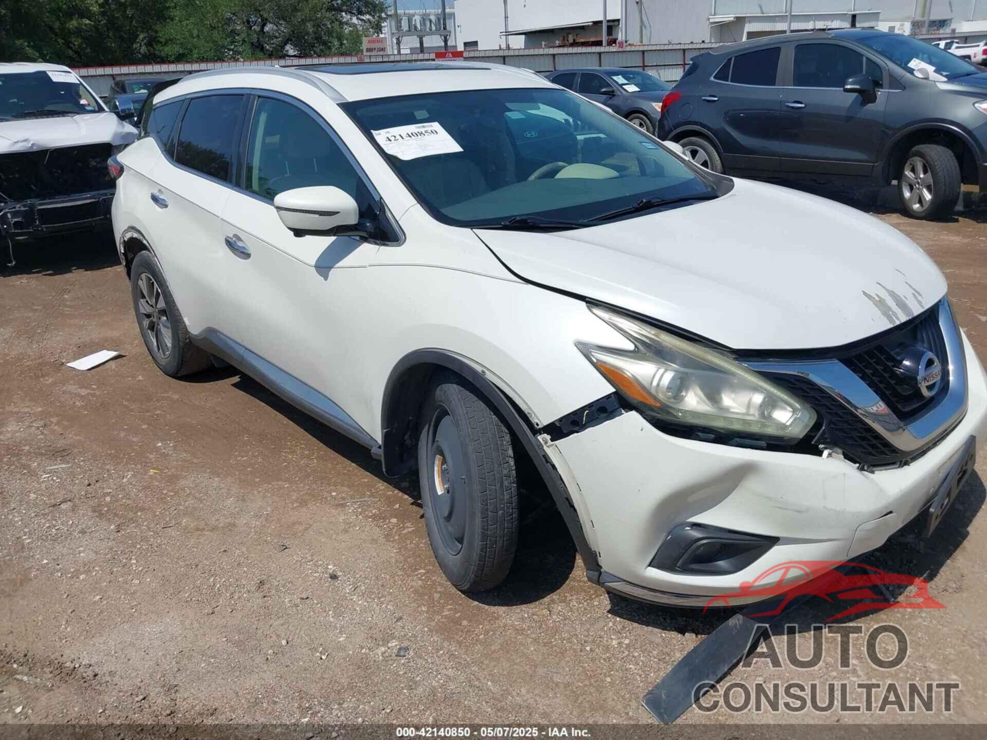 NISSAN MURANO 2015 - 5N1AZ2MG3FN285233