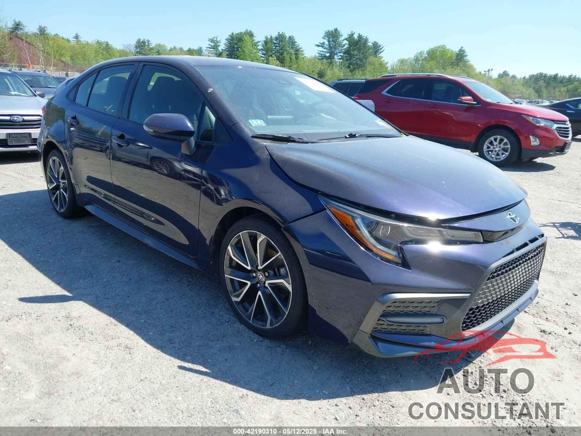 TOYOTA COROLLA 2020 - JTDP4RCE7LJ005449