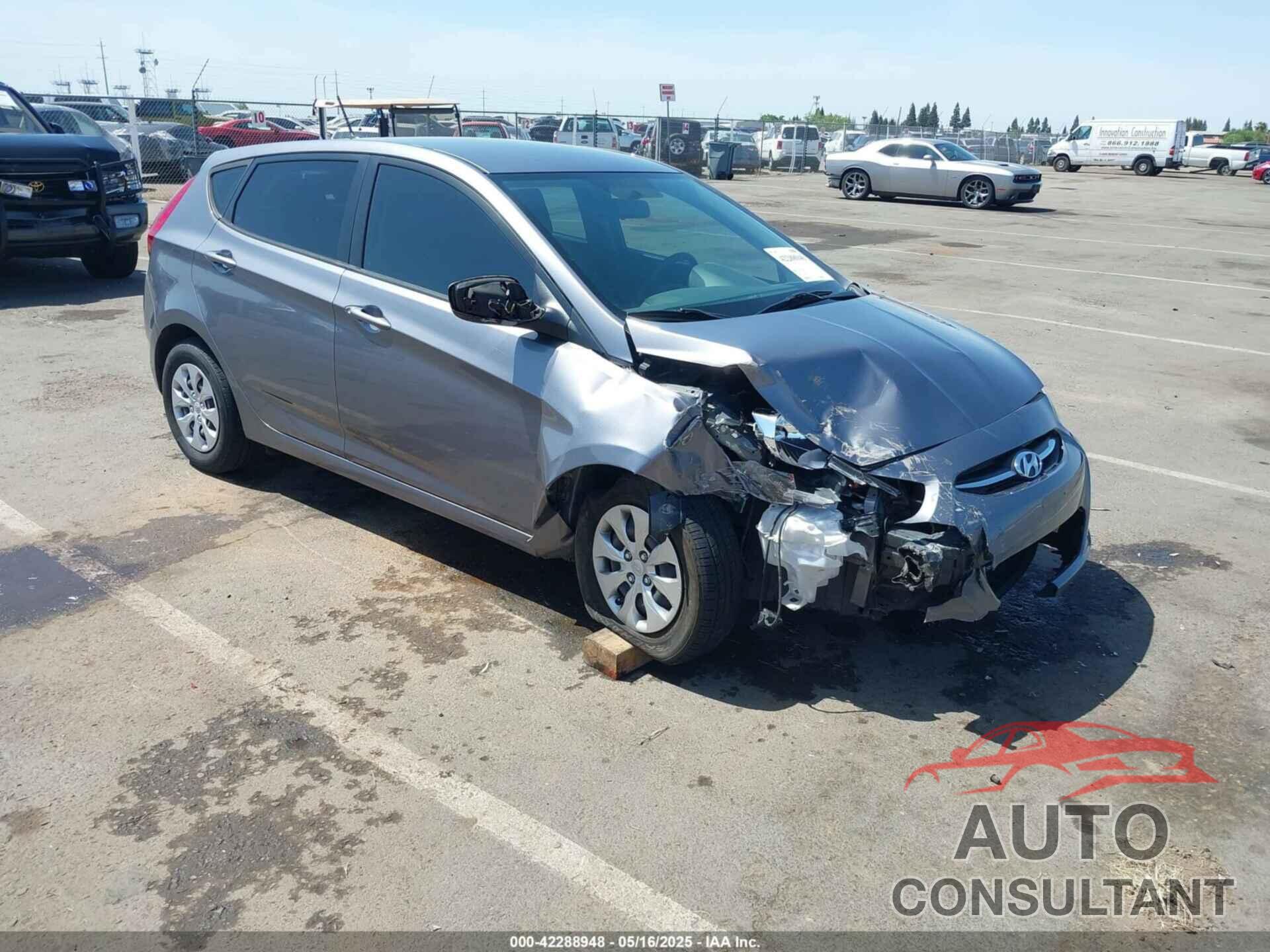 HYUNDAI ACCENT 2015 - KMHCT5AE5FU219304