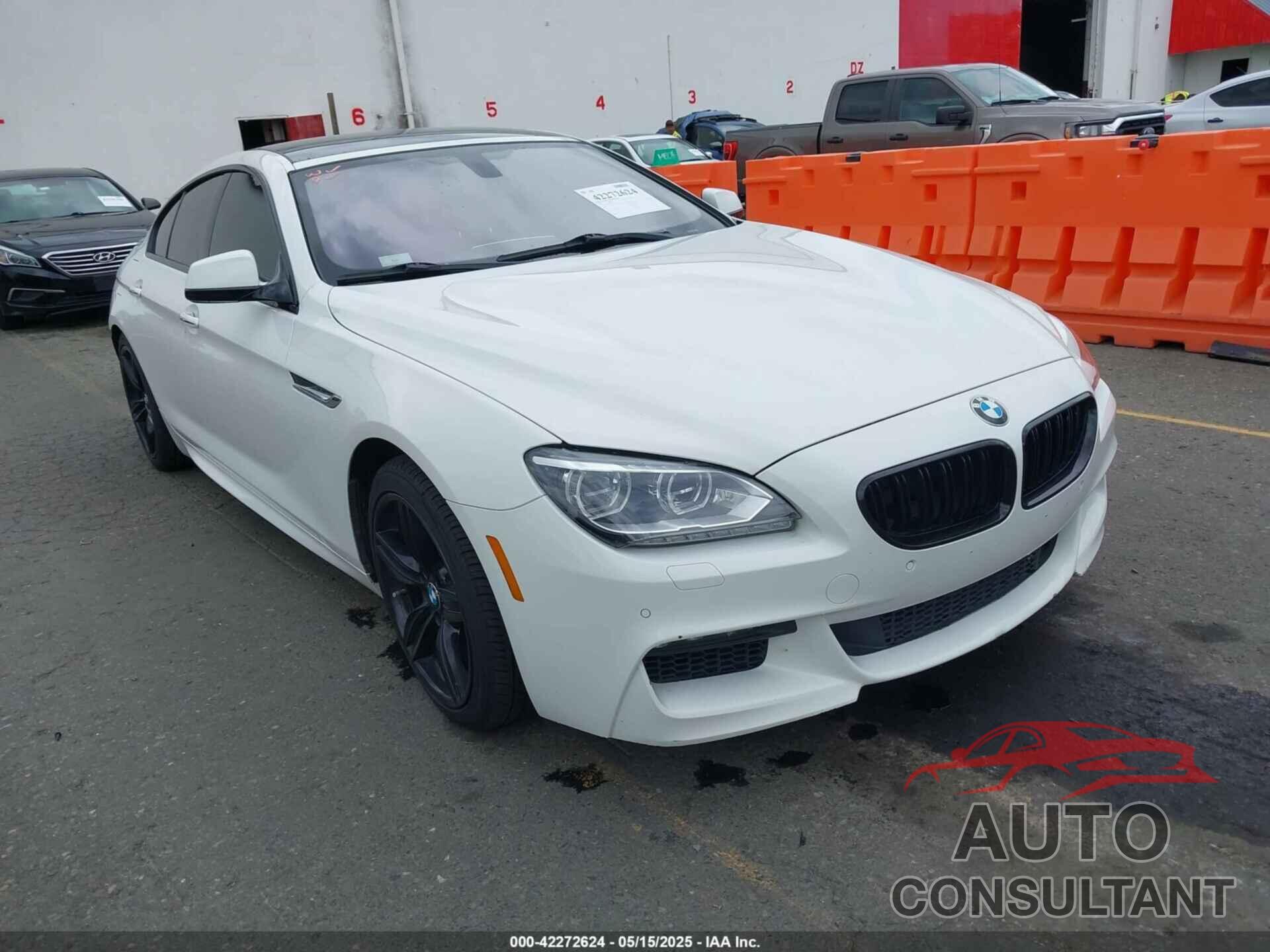 BMW 640I GRAN COUPE 2014 - WBA6B8C5XED452755