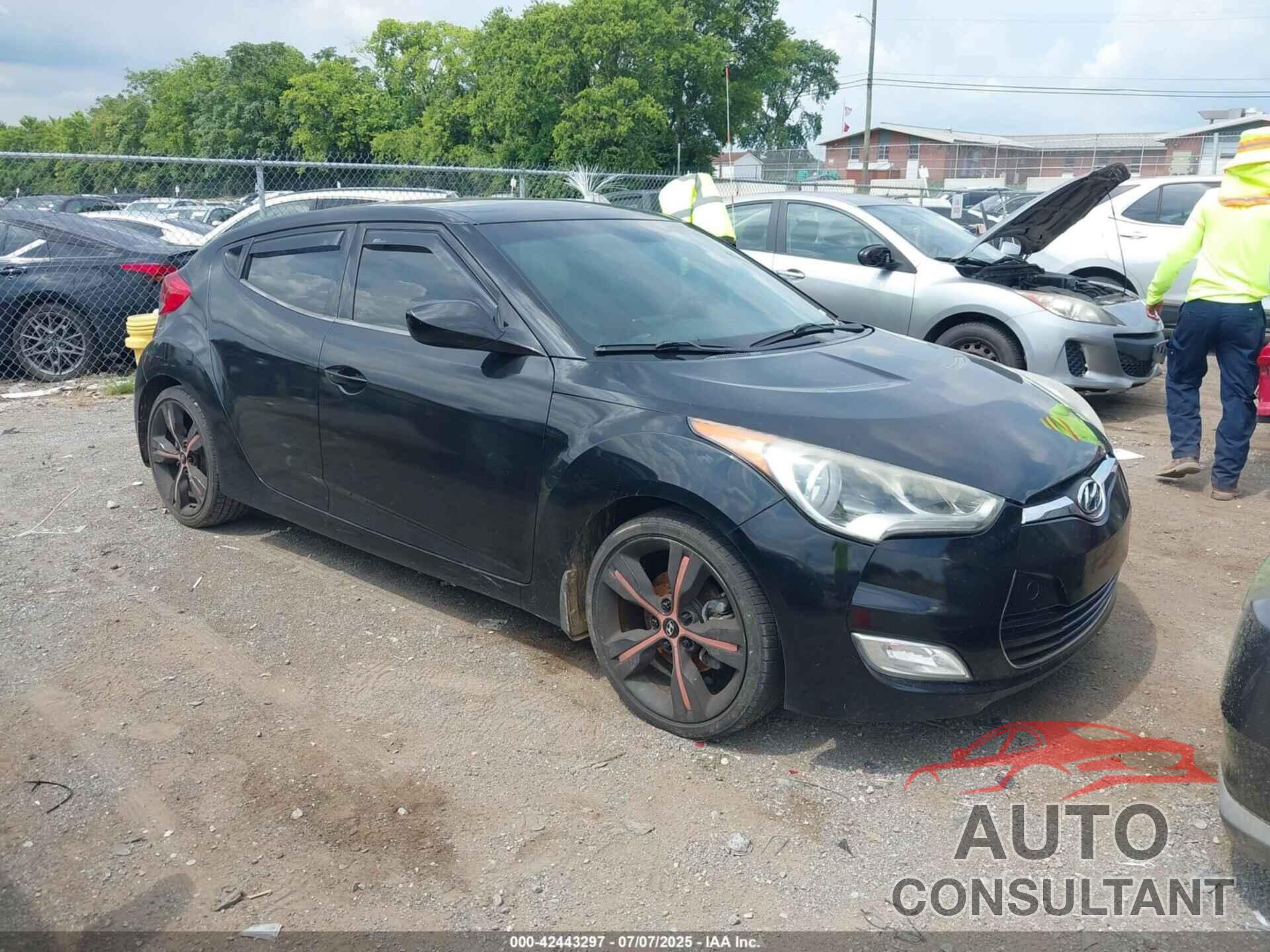 HYUNDAI VELOSTER 2013 - KMHTC6ADXDU084704