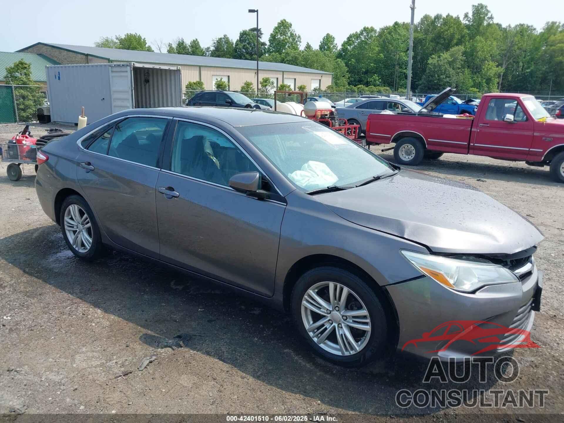 TOYOTA CAMRY 2016 - 4T4BF1FK9GR539324