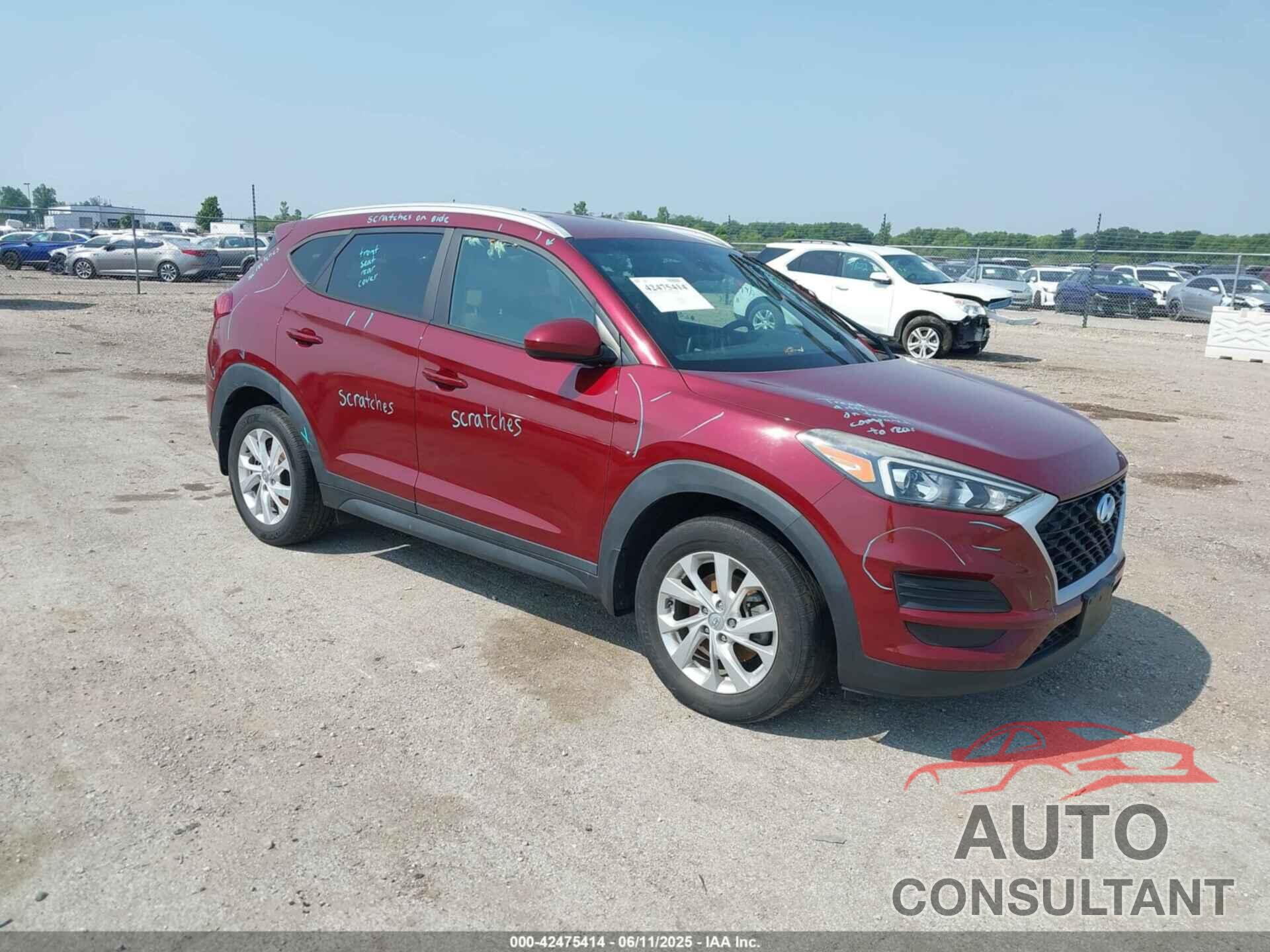 HYUNDAI TUCSON 2020 - KM8J33A42LU114542