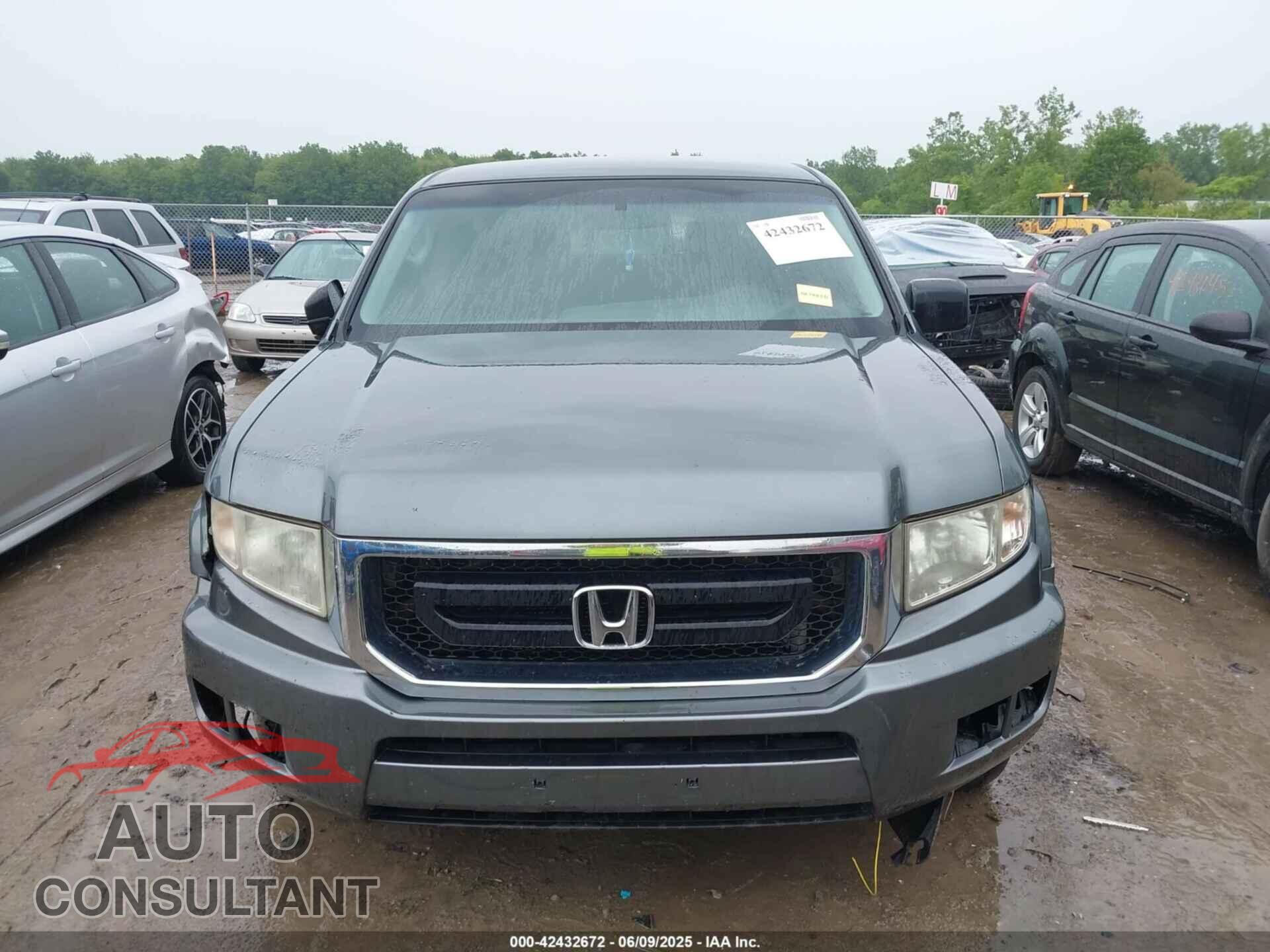 HONDA RIDGELINE 2010 - 5FPYK1F22AB001981