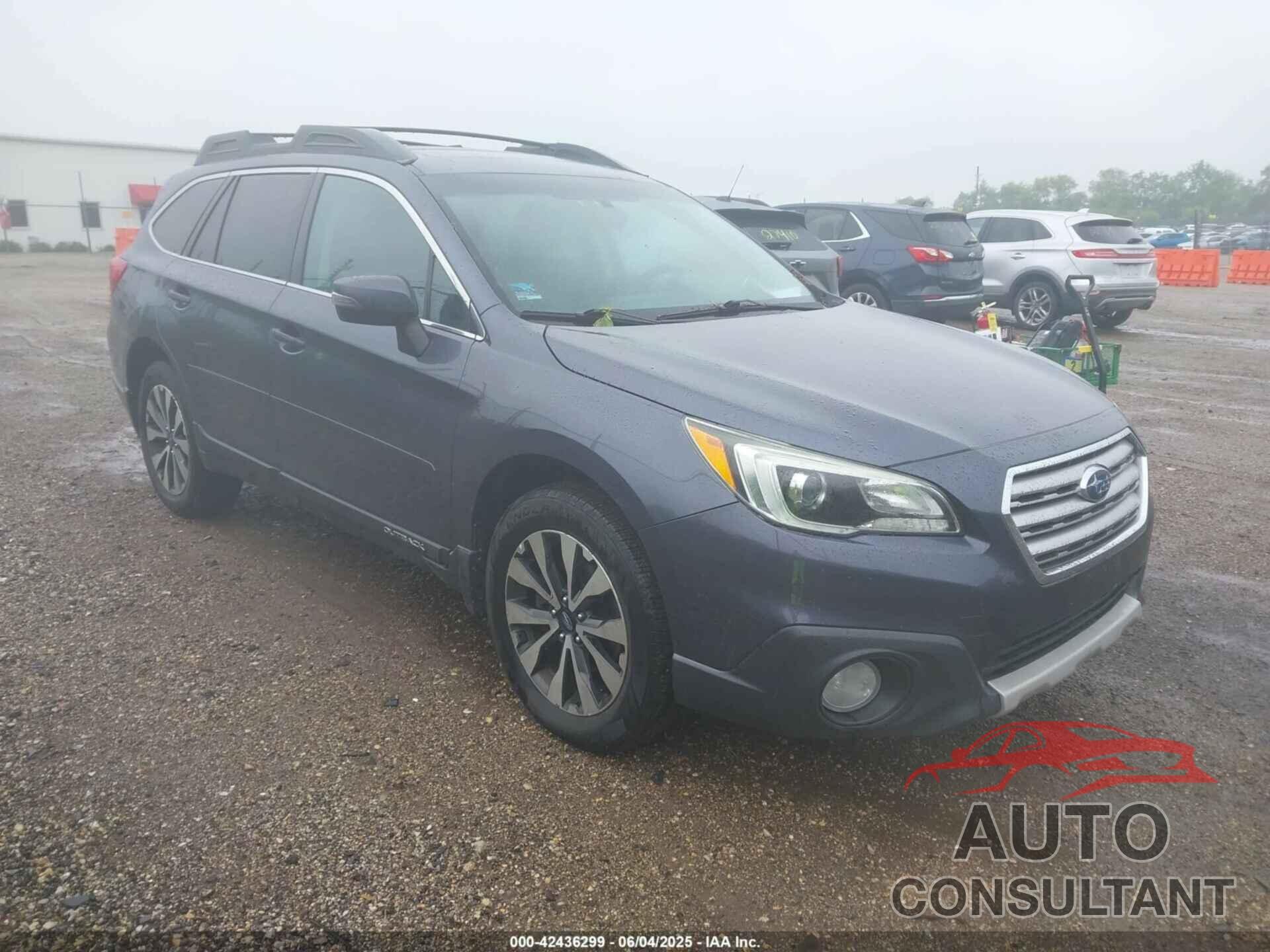 SUBARU OUTBACK 2015 - 4S4BSBLC6F3300309