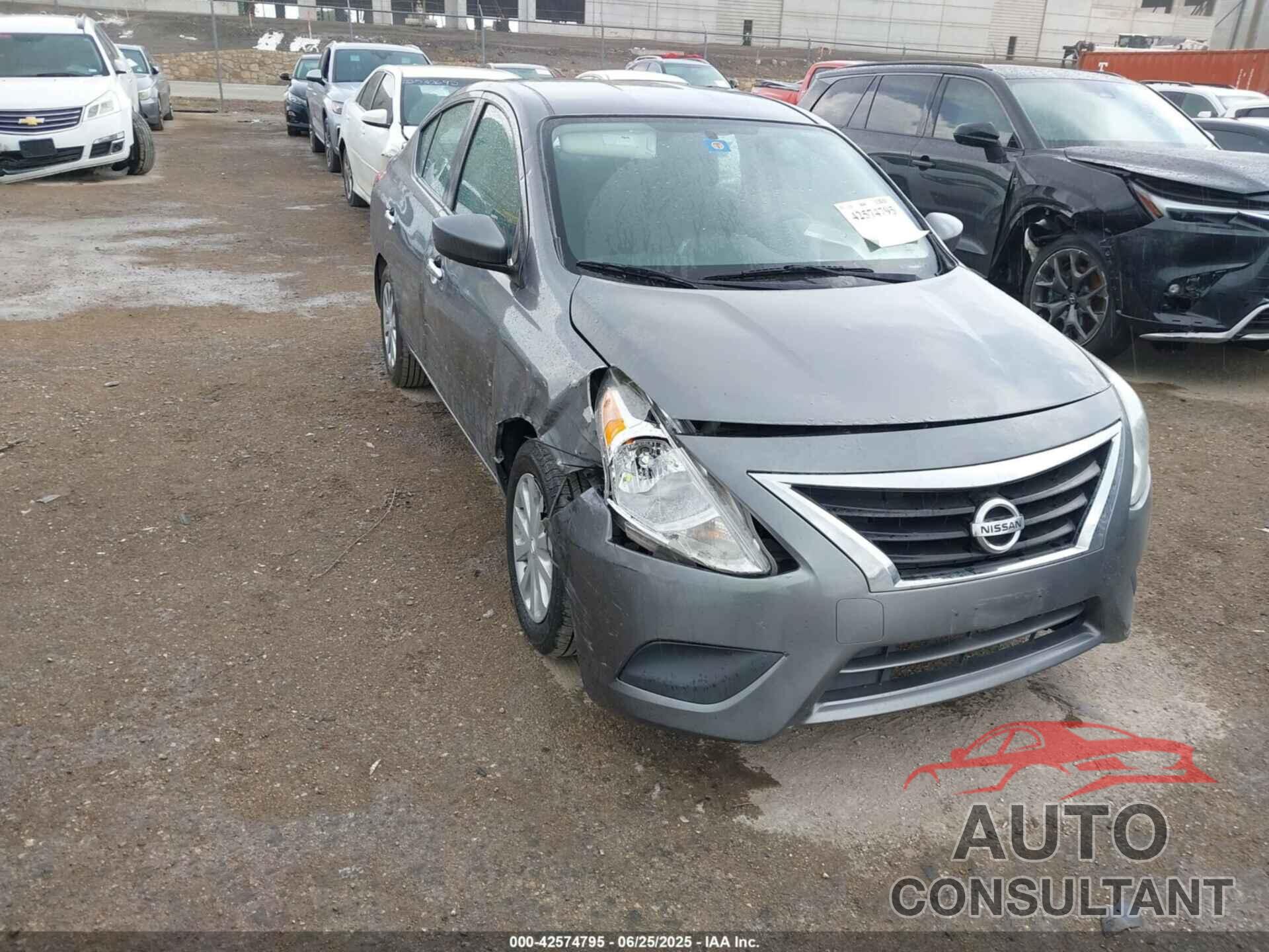 NISSAN VERSA 2016 - 3N1CN7AP7GL857323