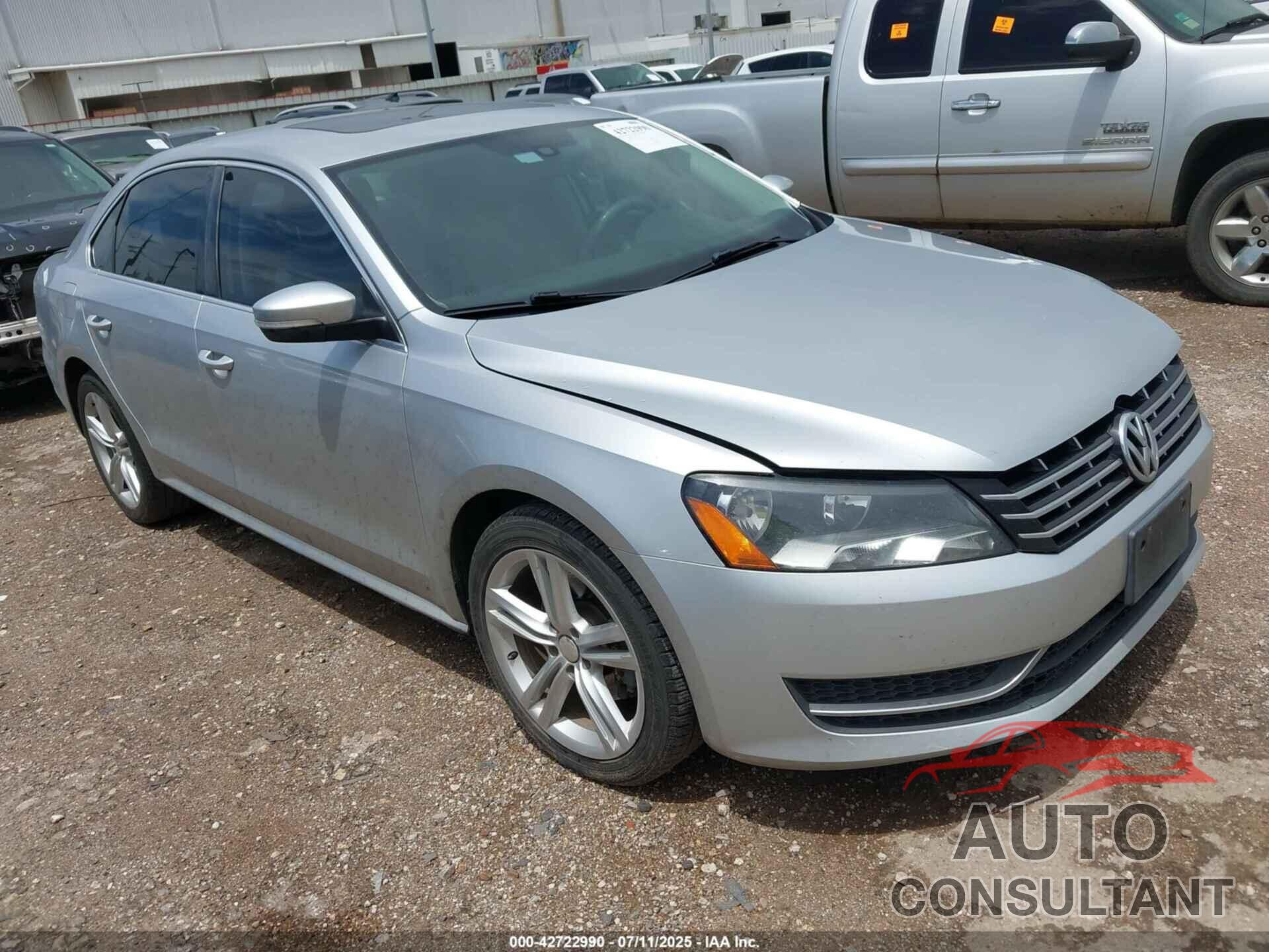 VOLKSWAGEN PASSAT 2015 - 1VWBV7A35FC022768
