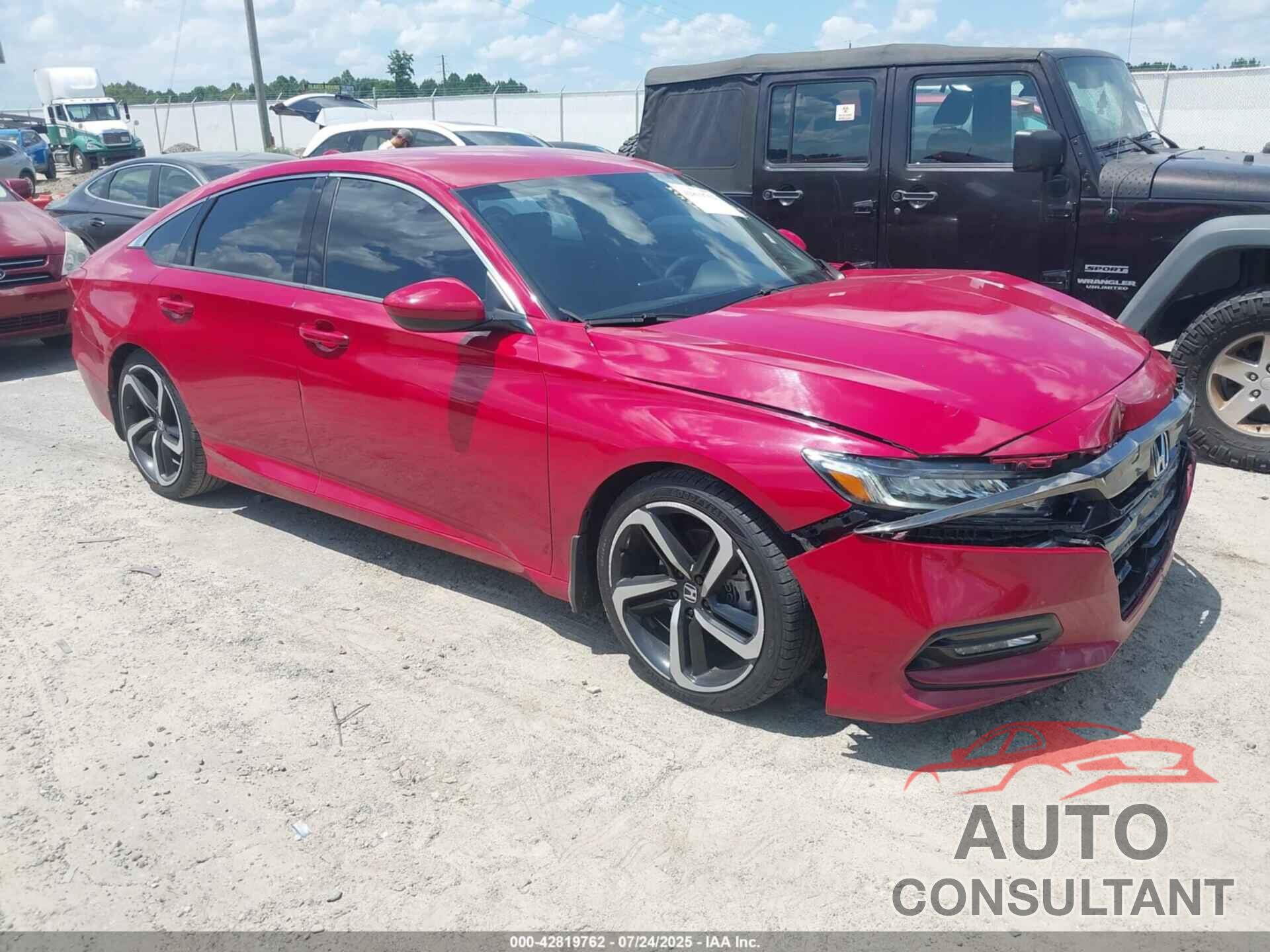 HONDA ACCORD 2018 - 1HGCV1F35JA116491