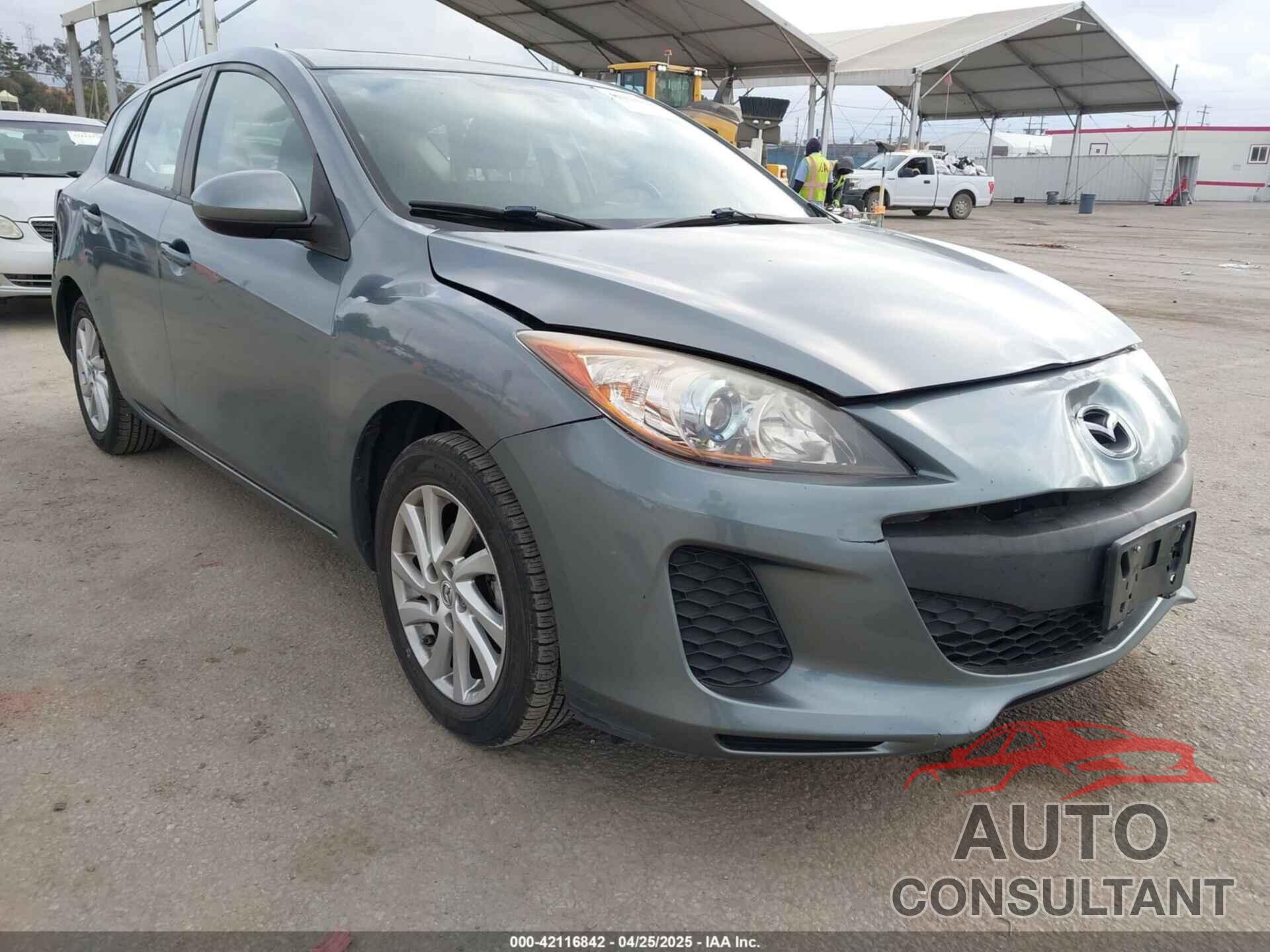 MAZDA MAZDA3 2012 - JM1BL1L84C1671872