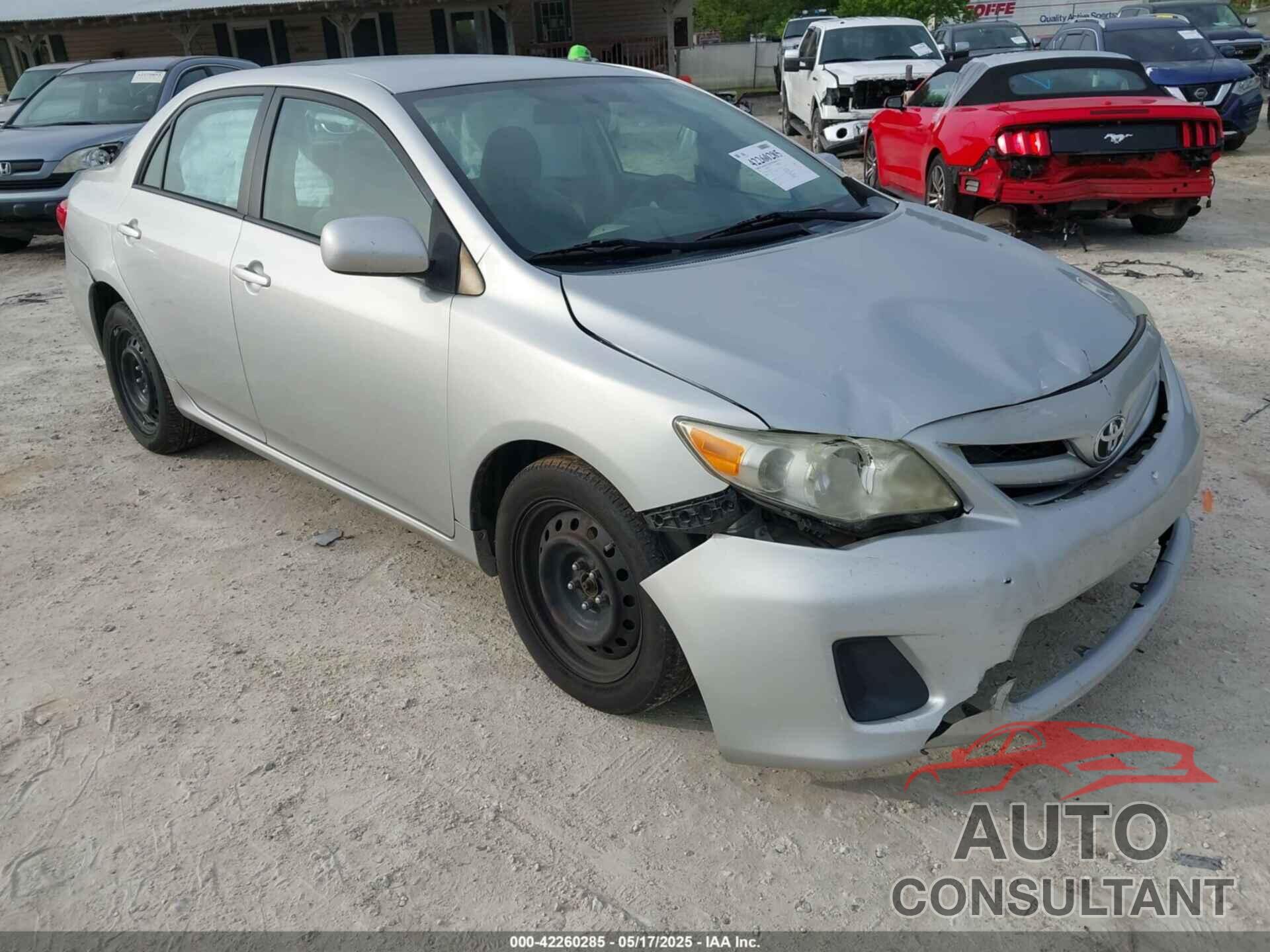 TOYOTA COROLLA 2012 - 5YFBU4EE3CP024778