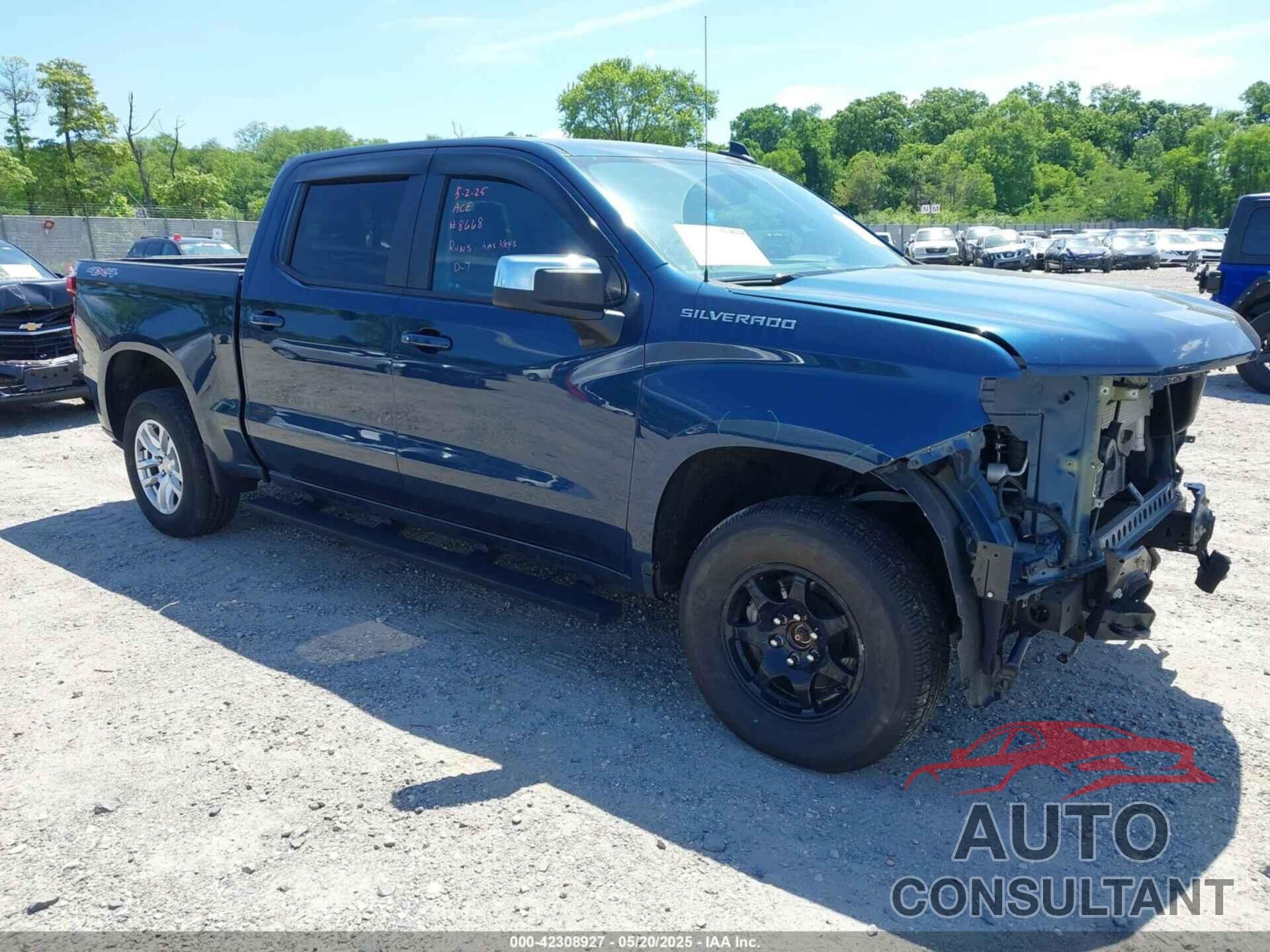 CHEVROLET SILVERADO 1500 2020 - 3GCUYDED7LG406452