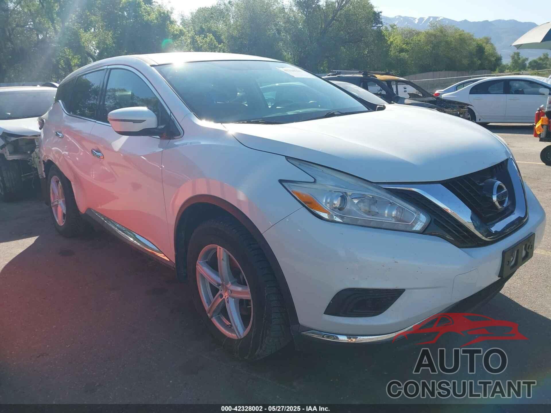 NISSAN MURANO 2016 - 5N1AZ2MG5GN142494