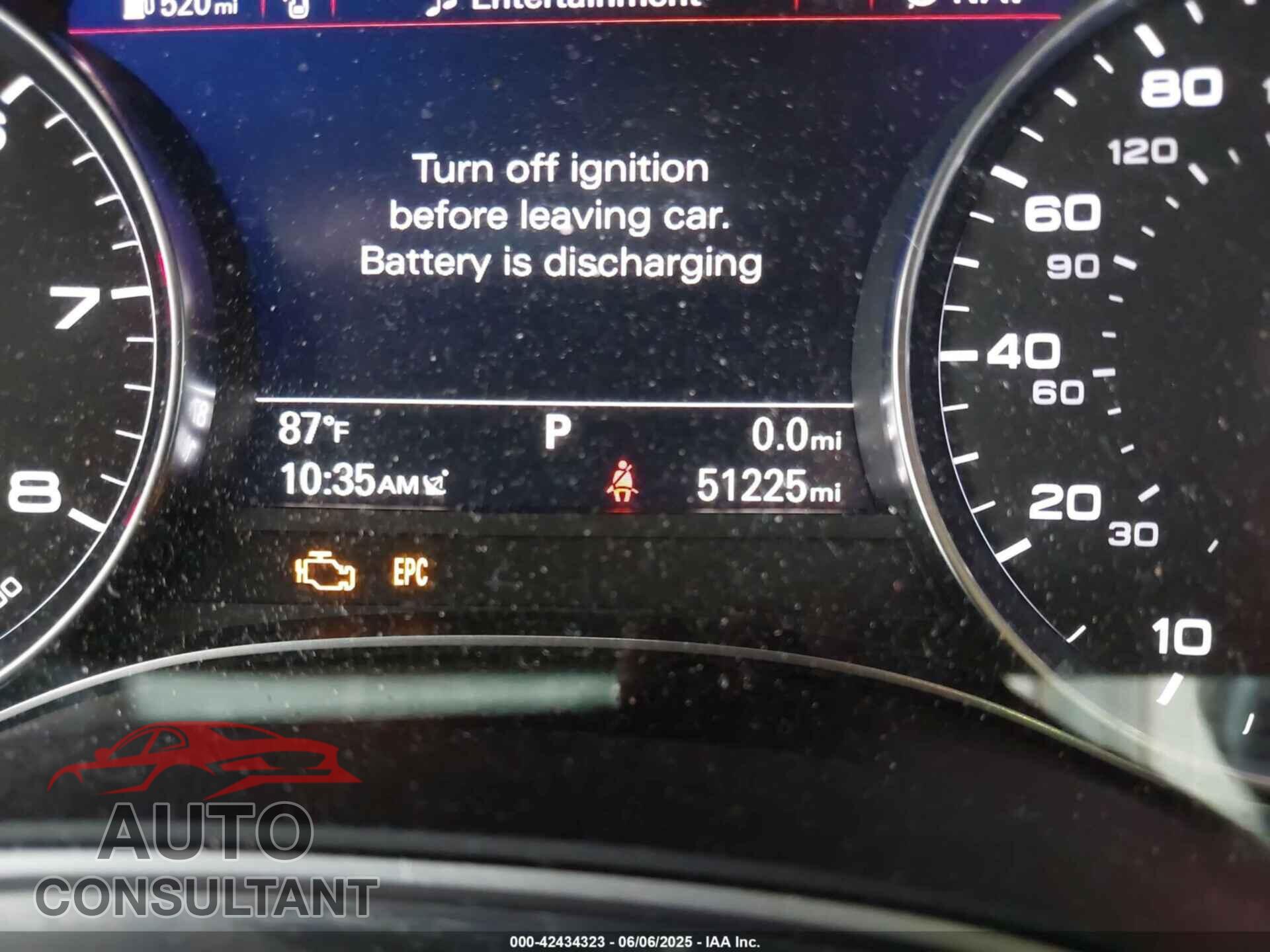 AUDI A6 2017 - WAUC8AFC8HN083573