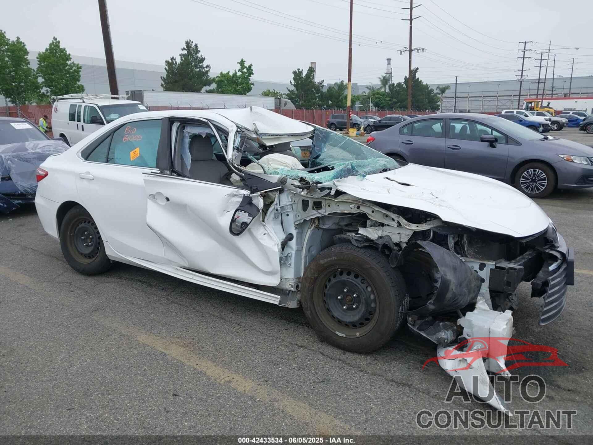 TOYOTA CAMRY 2017 - 4T1BF1FK1HU814342