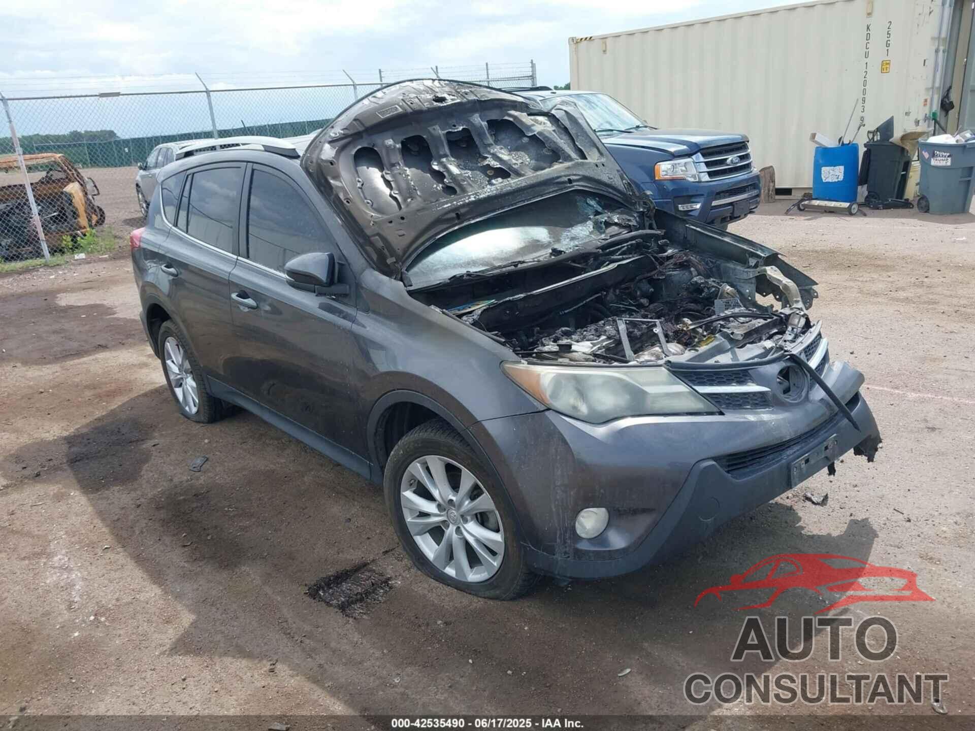 TOYOTA RAV4 2013 - 2T3DFREV2DW122434