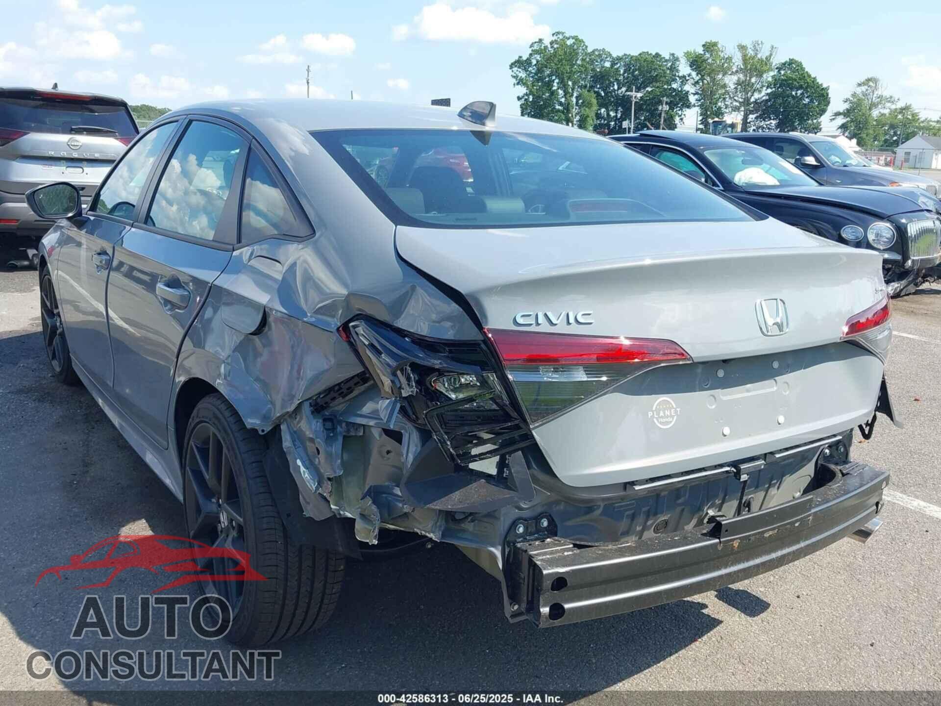 HONDA CIVIC 2025 - 2HGFE2F58SH555191
