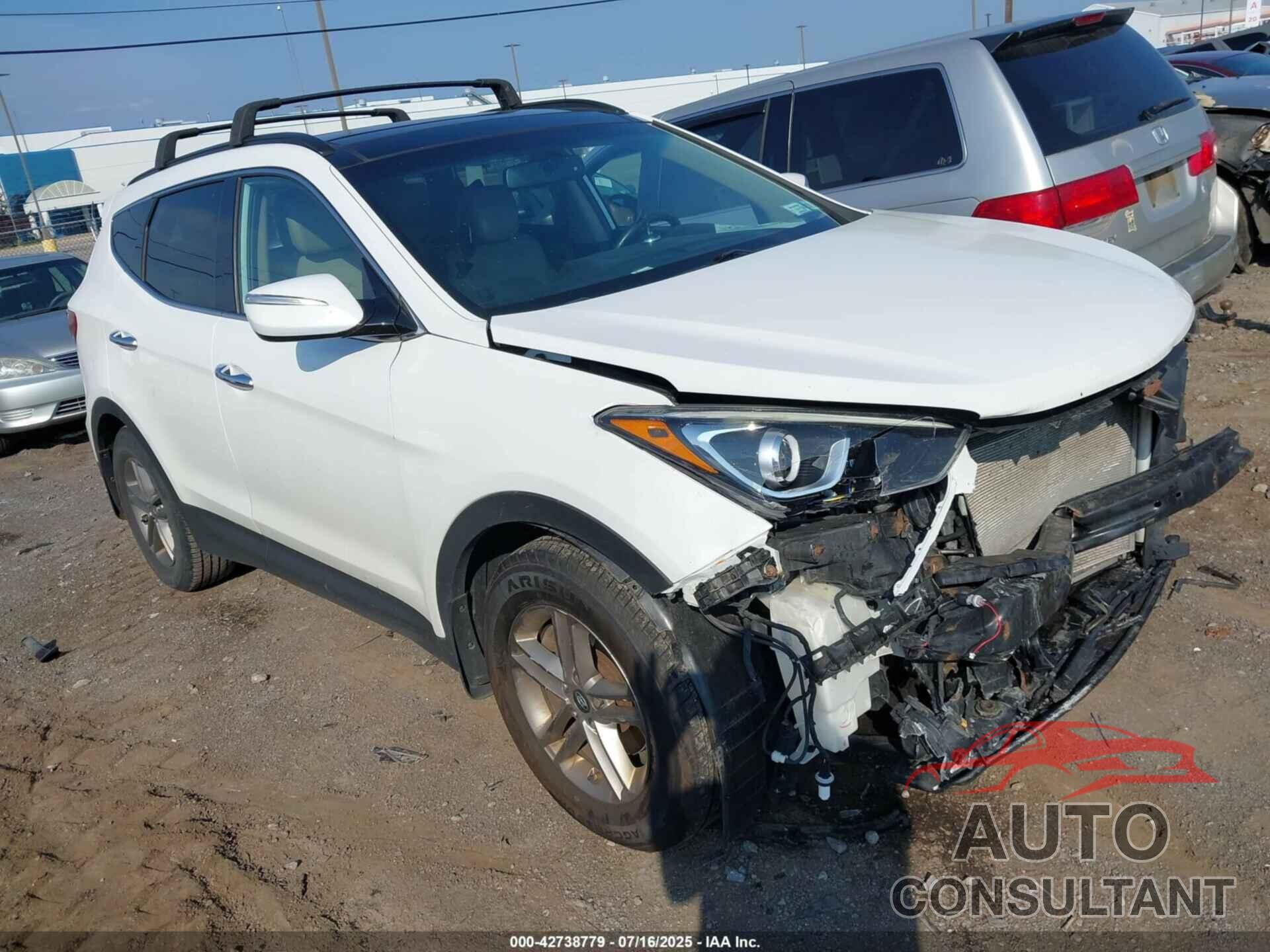 HYUNDAI SANTA FE SPORT 2017 - 5XYZUDLB6HG433778