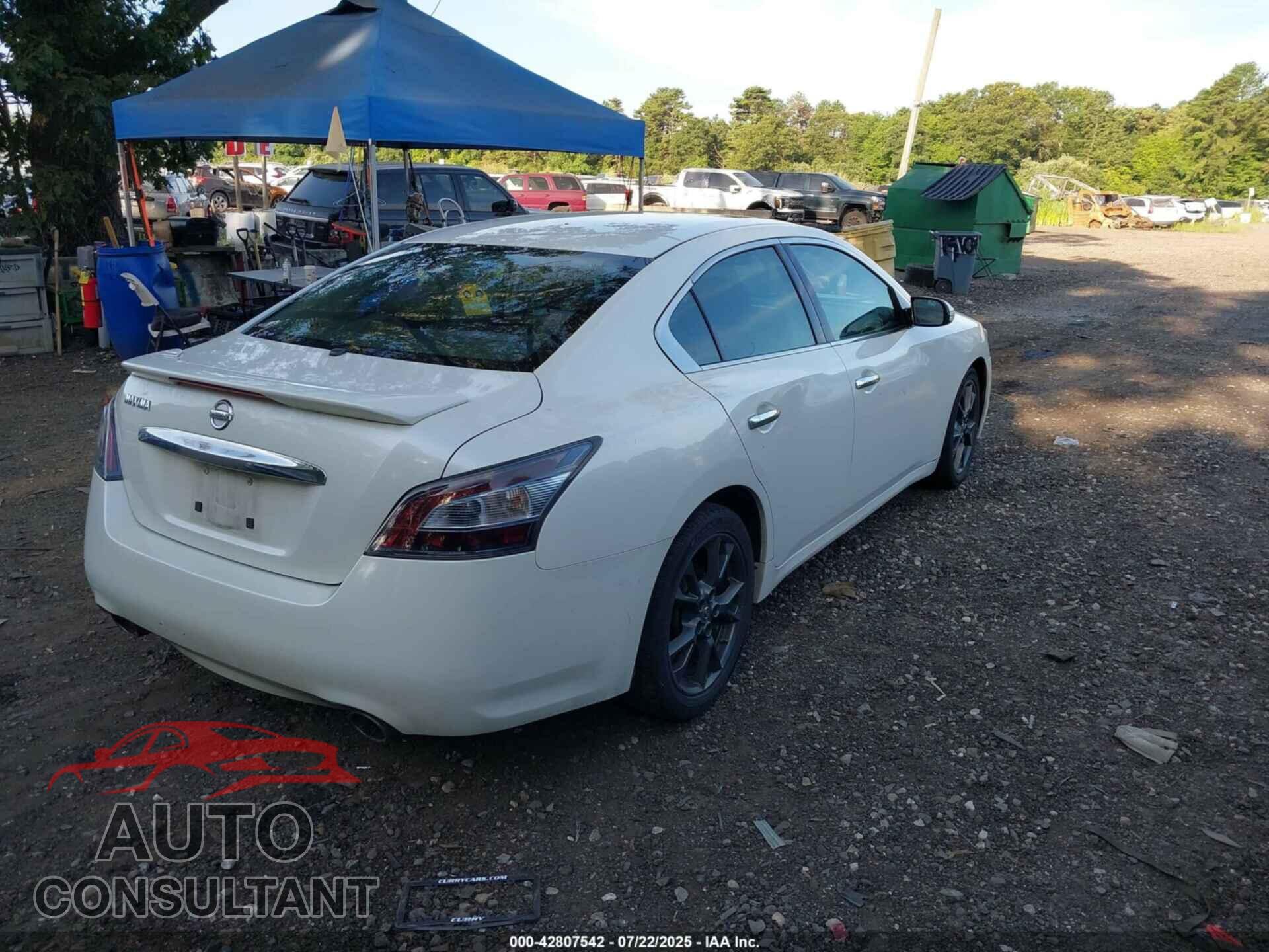 NISSAN MAXIMA 2014 - 1N4AA5AP1EC483052