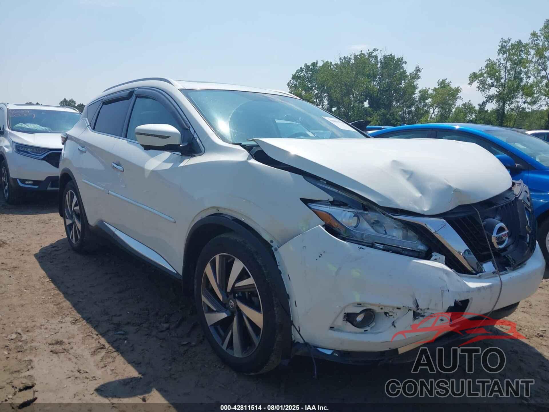 NISSAN MURANO 2018 - 5N1AZ2MH7JN116074