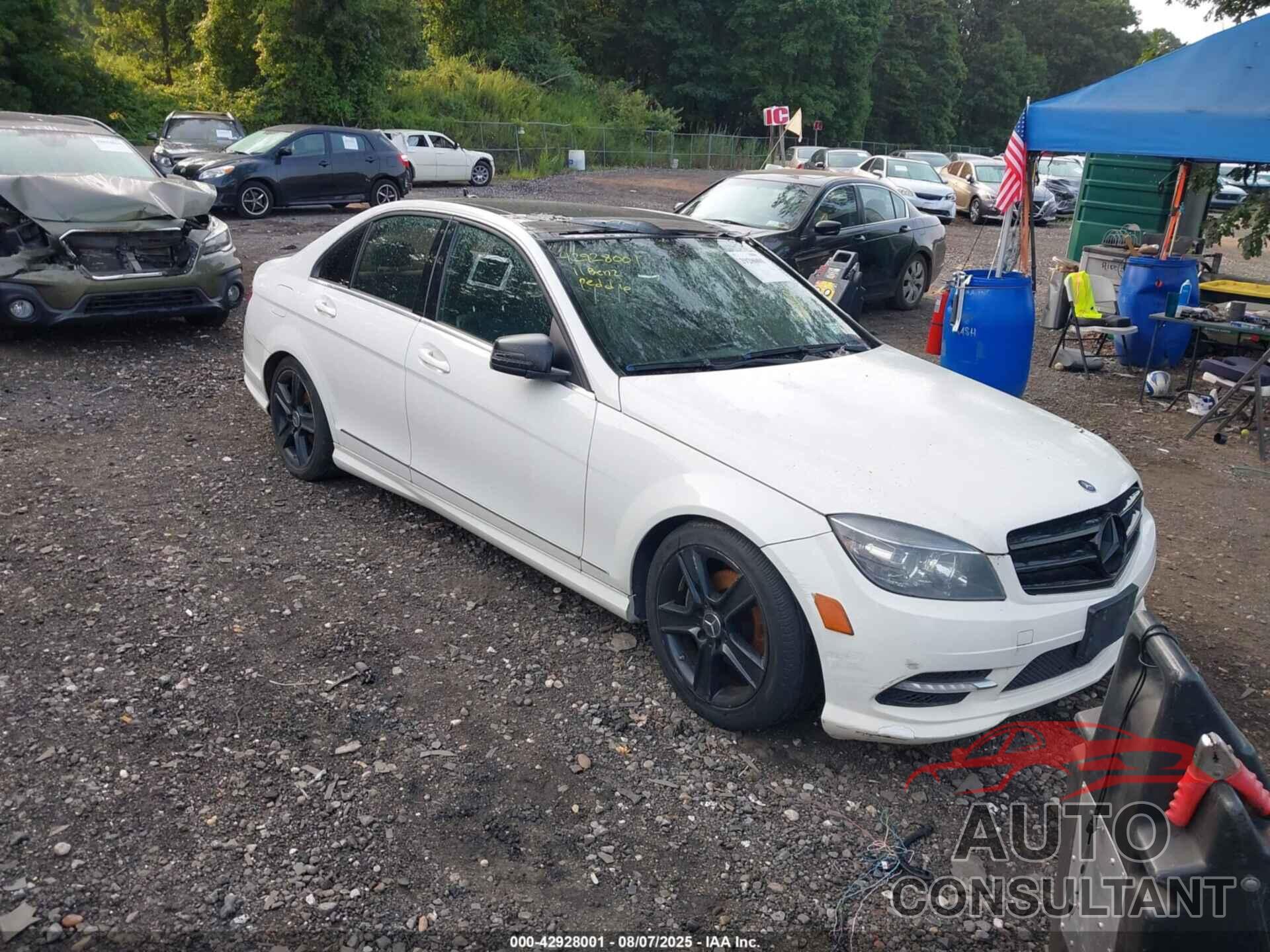 MERCEDES-BENZ C 300 2011 - WDDGF8BB3BR173199