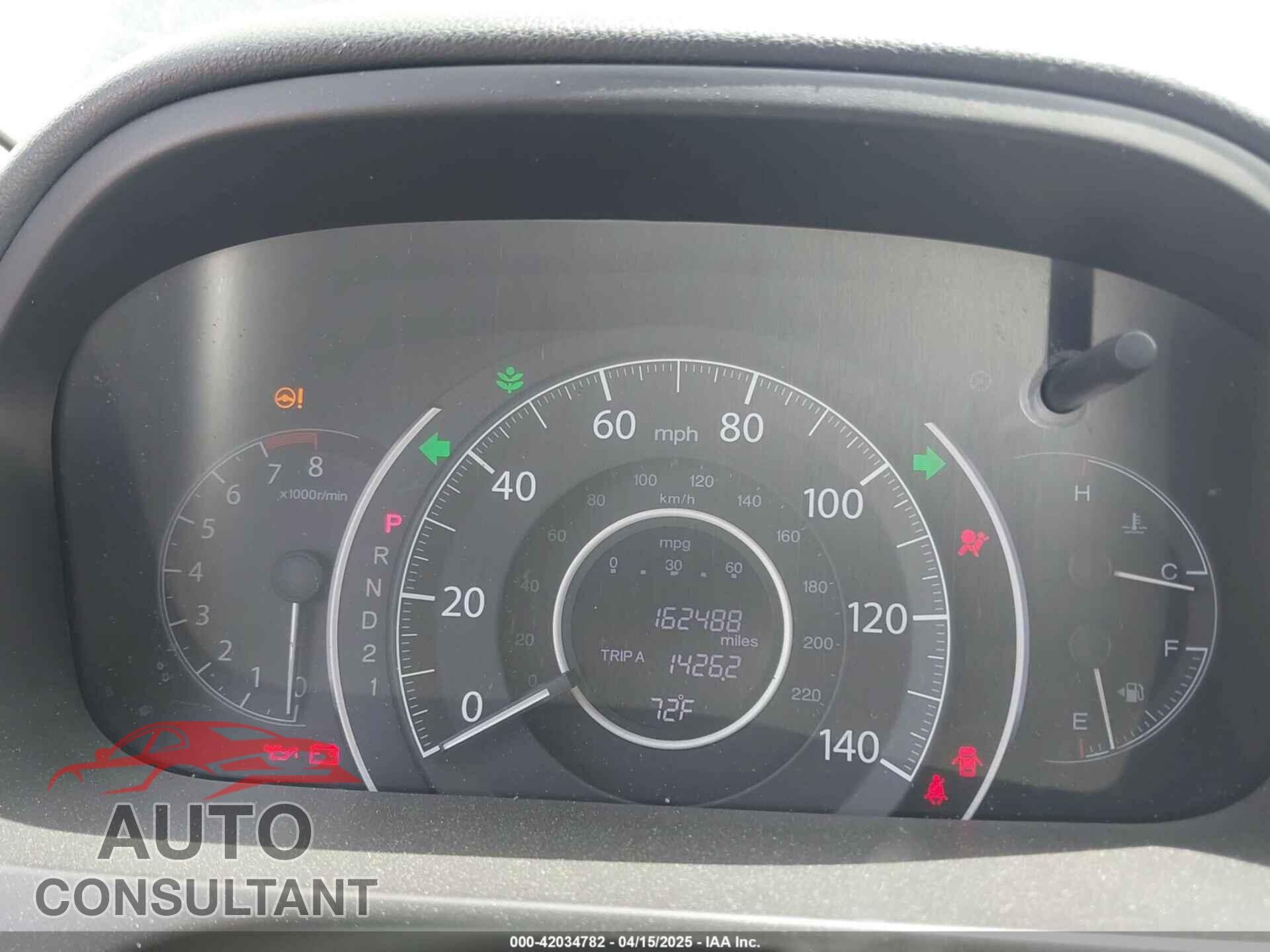 HONDA CR-V 2012 - 2HKRM3H52CH506207