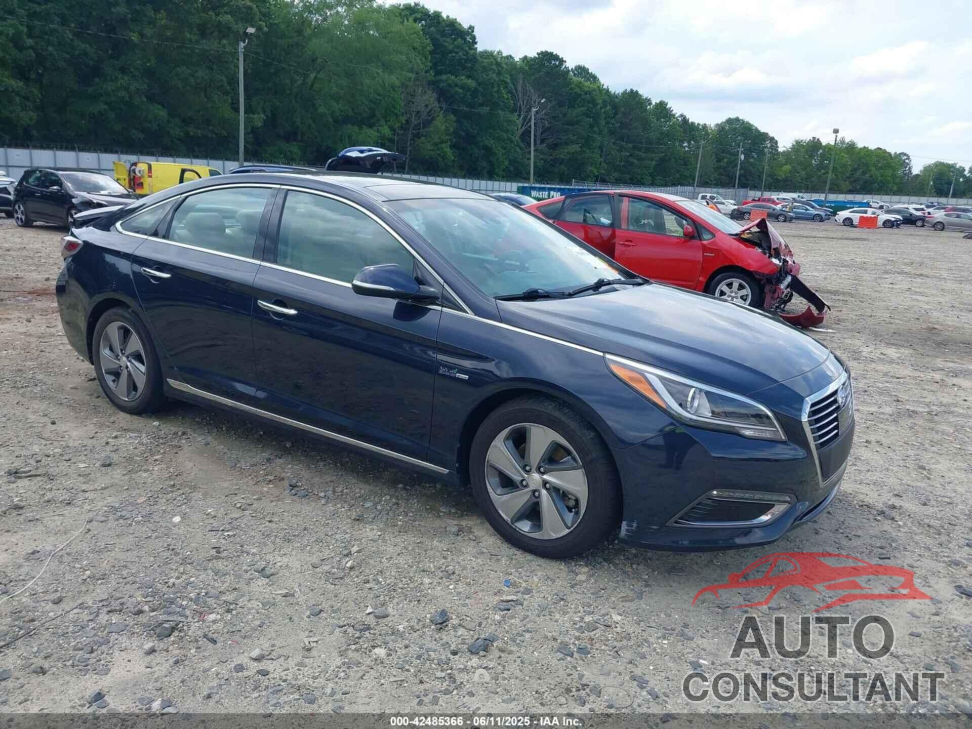 HYUNDAI SONATA HYBRID 2017 - KMHE34L34HA069964